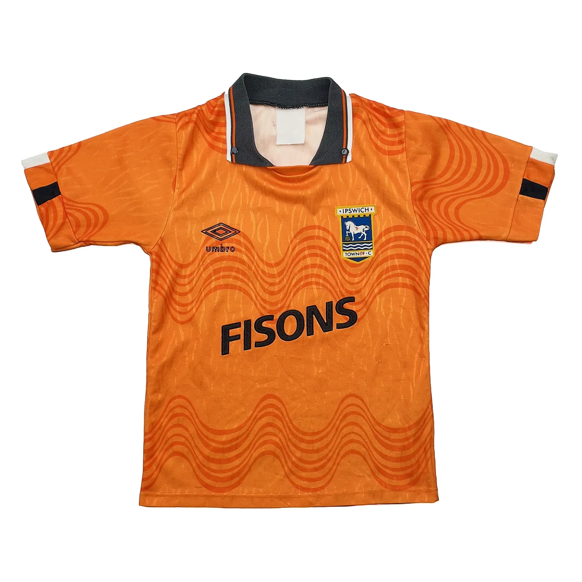 1989/92 Ipswich Town Away Shirt (S.Kids) Umbro | Cult Kits