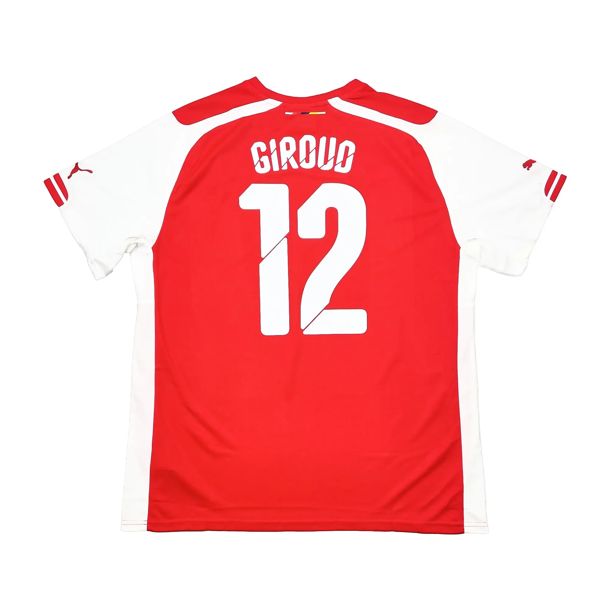 2014/15 Arsenal Giroud #12 Home Shirt (XL) Puma | Cult Kits