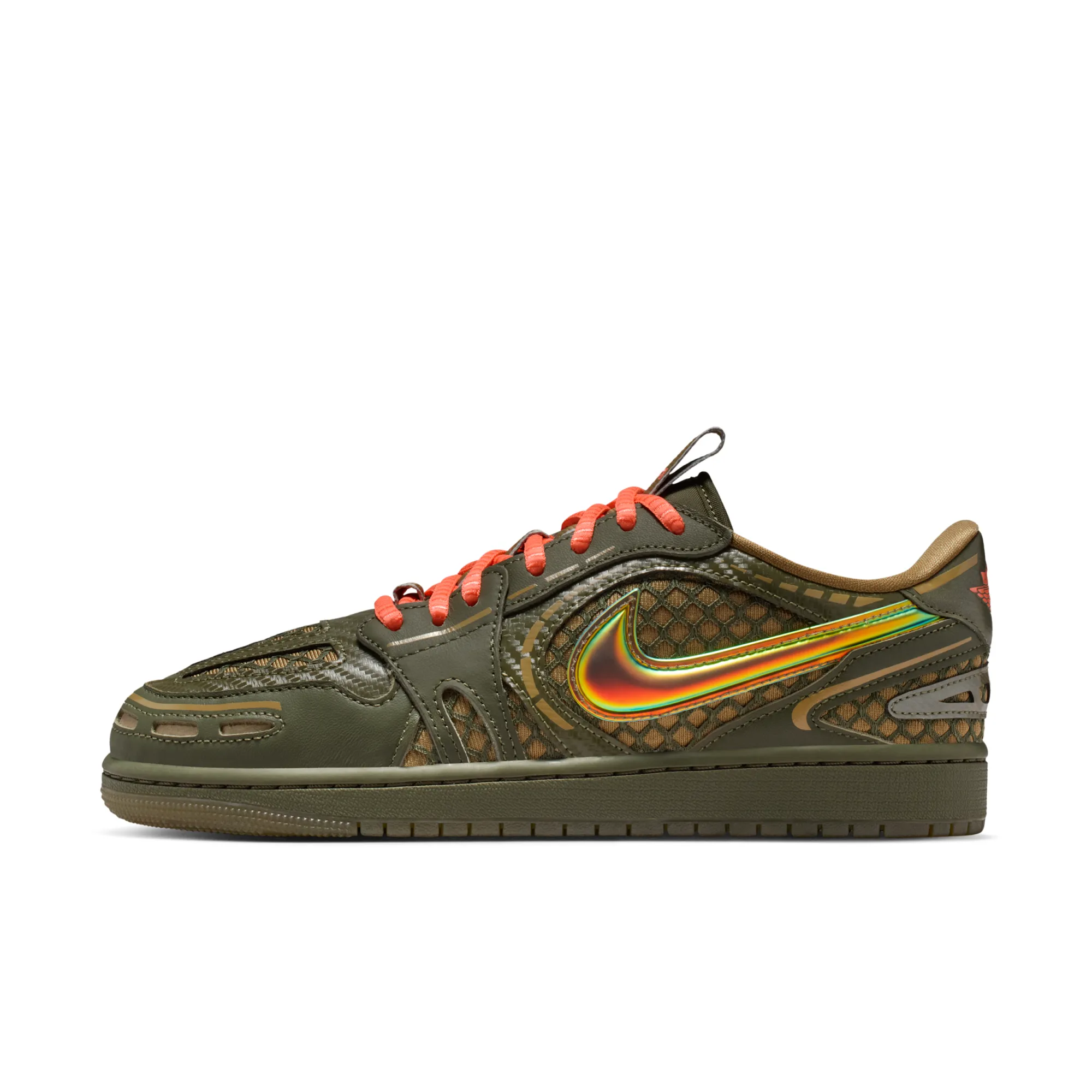 Nike Air Jordan 1 Low Method of Make Women's Shoes - Brown Kelp