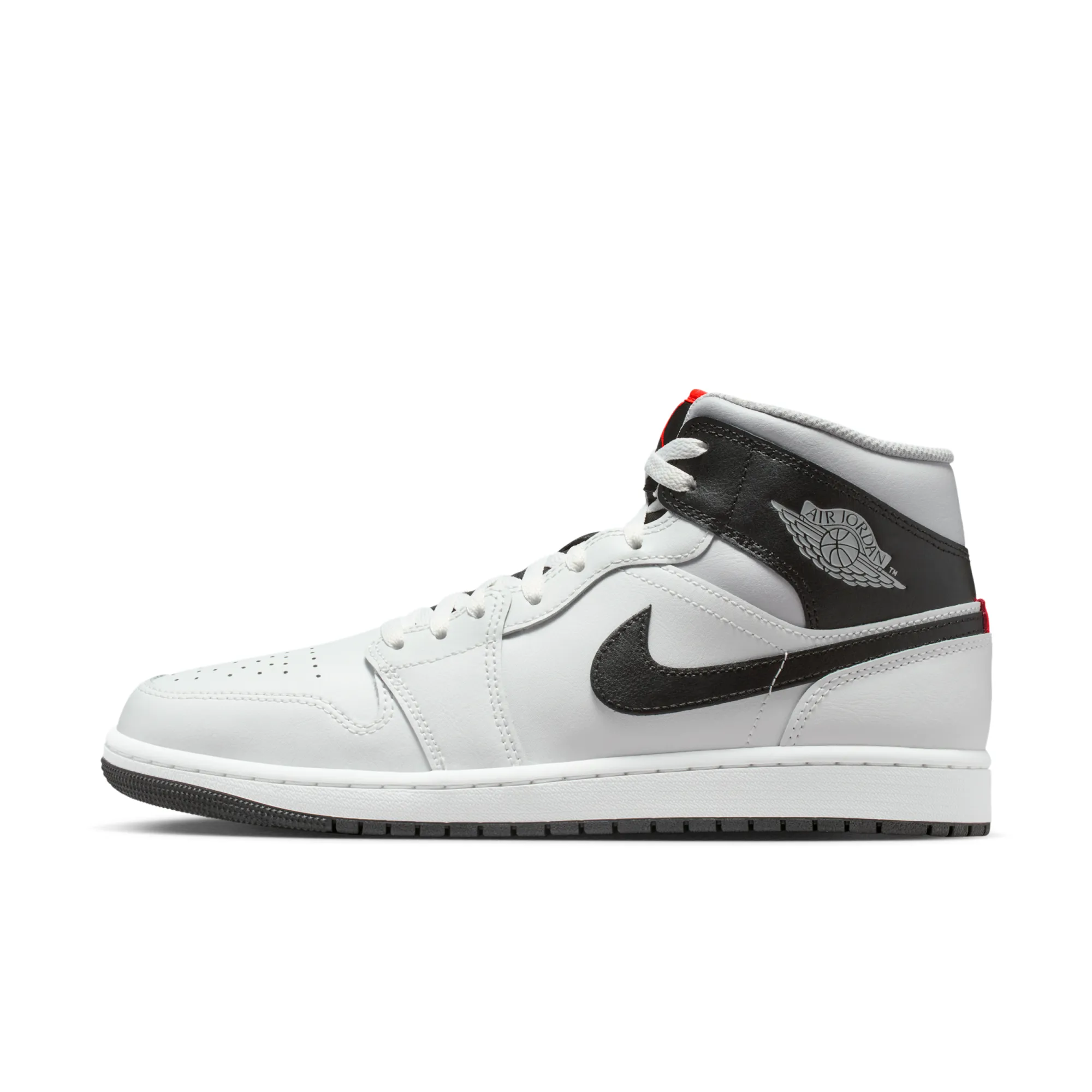 Nike Air Jordan 1 Mid Men's Shoes - White