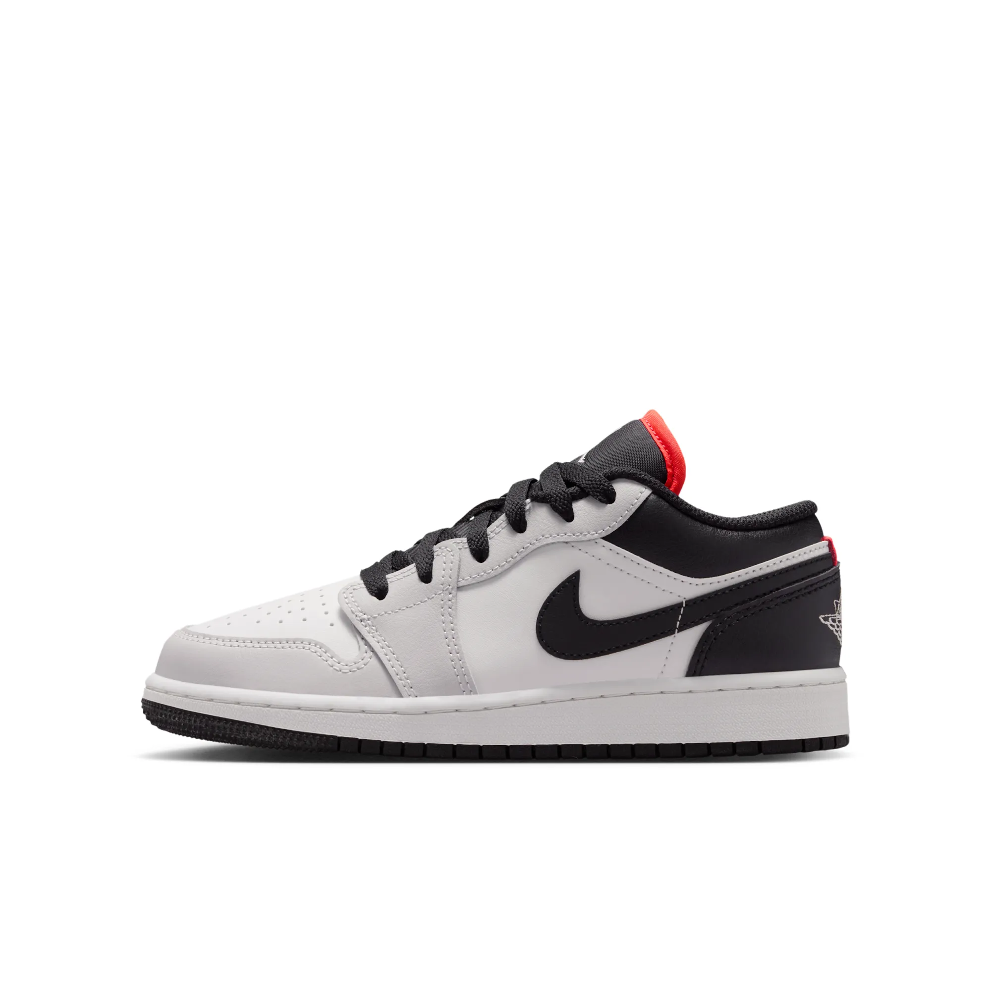 Nike Air Jordan 1 Low Older Kids' Shoes - Black