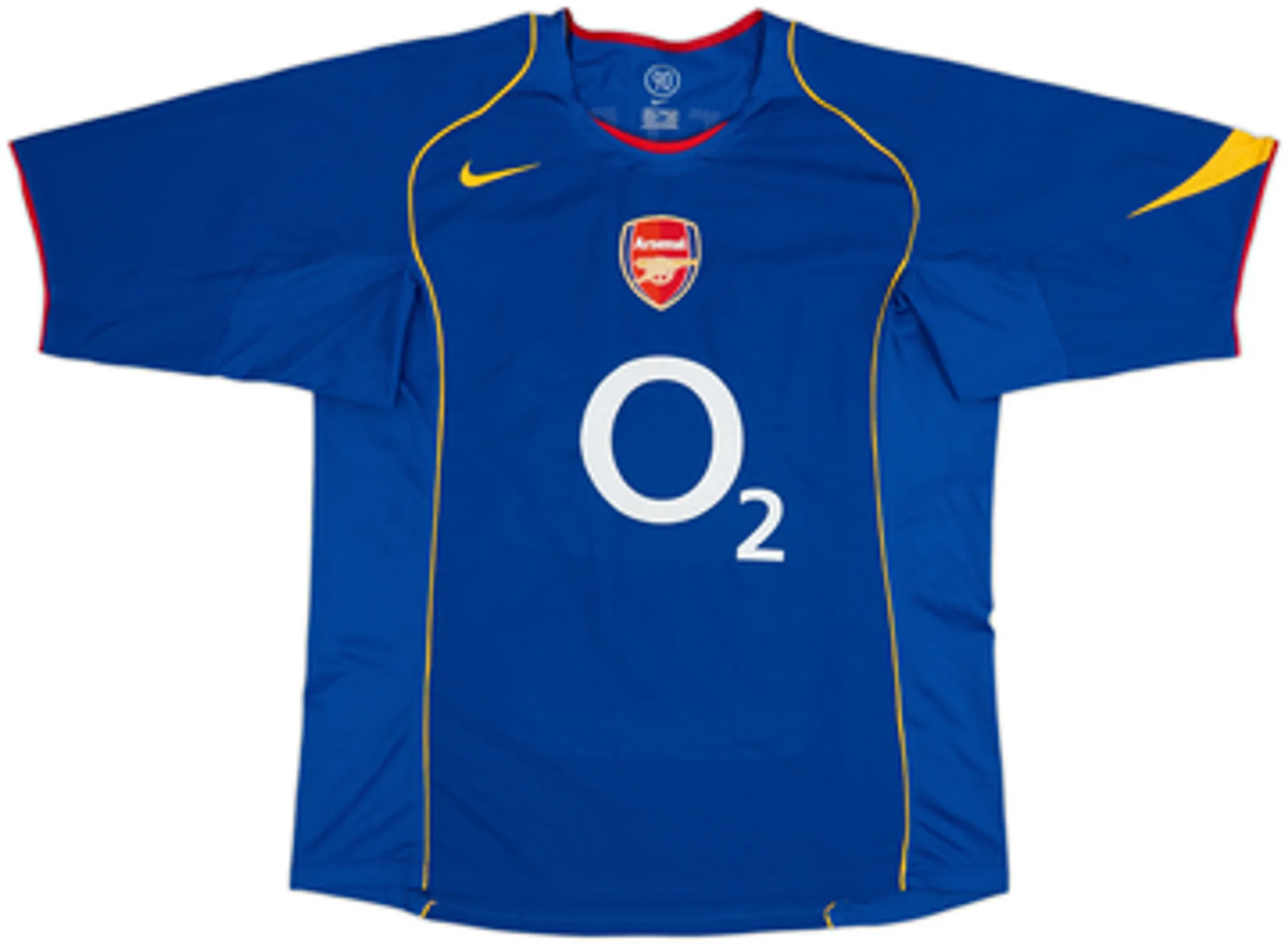 2004-06 Arsenal Away Shirt Vieira #4 - 8/10 - (L)