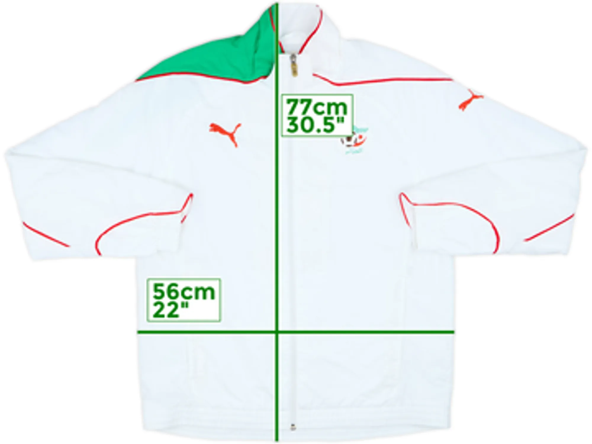 2010-12 Algeria Puma Track Jacket - 8/10 - (M)