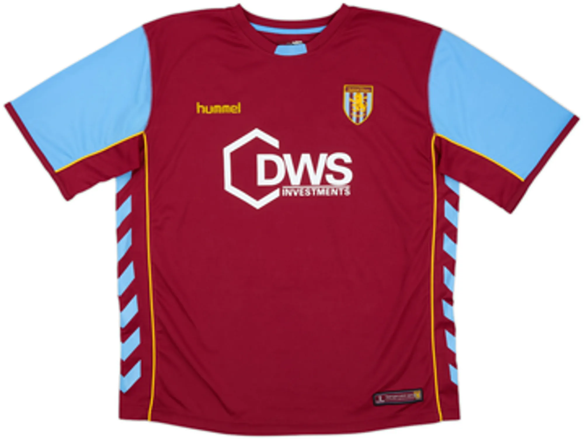 2005-06 Aston Villa Home Shirt Angel #9 - 6/10 - (XL)