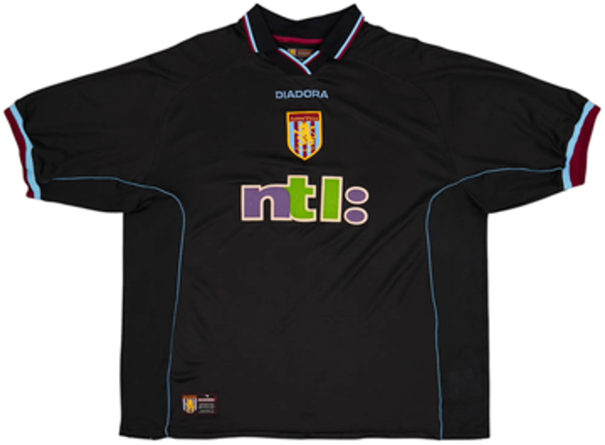 2000-01 Aston Villa Away Shirt Ehiogu #5 - 8/10 - (L)