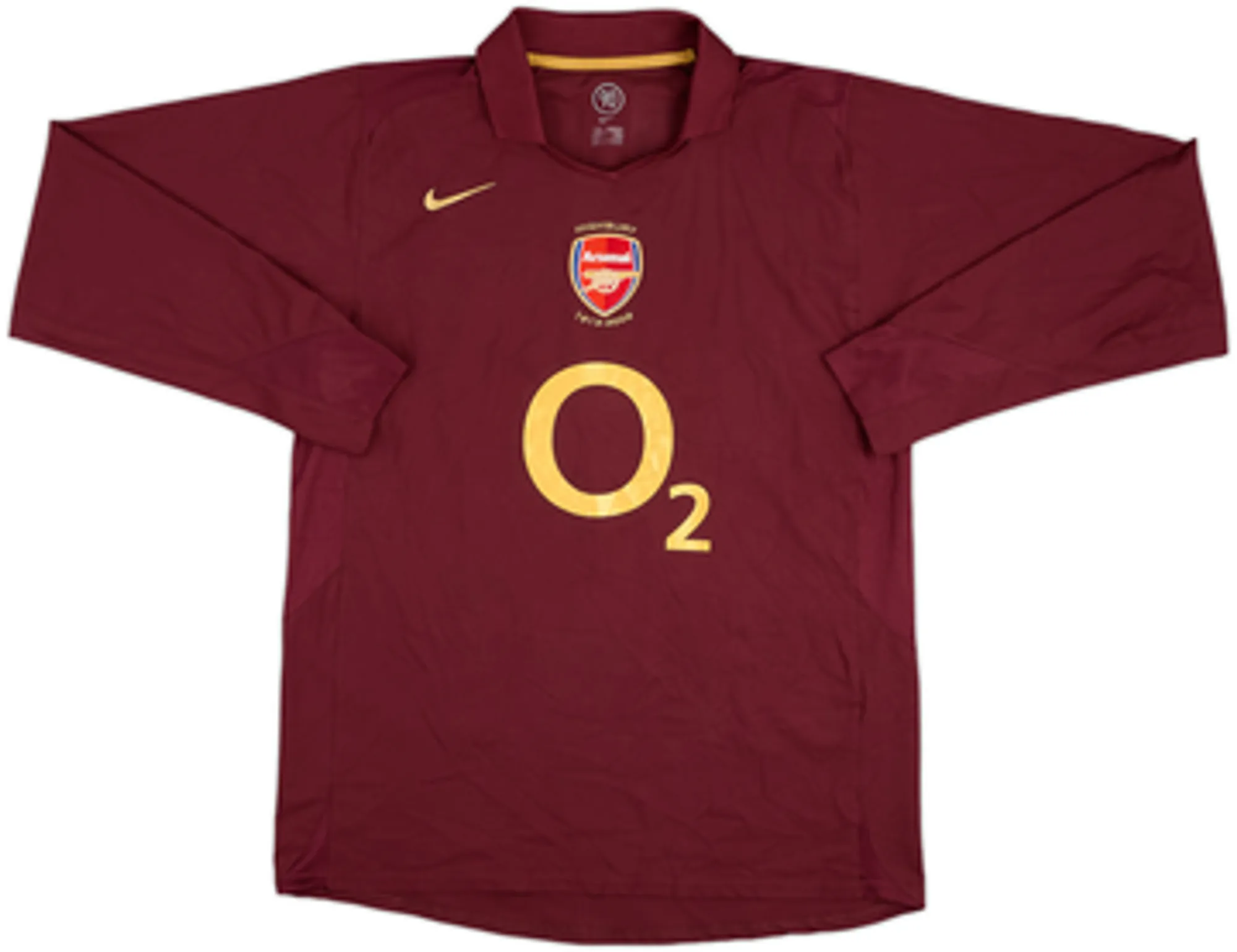 2005-06 Arsenal Home L/S Shirt Henry #14 - 5/10 - (L)