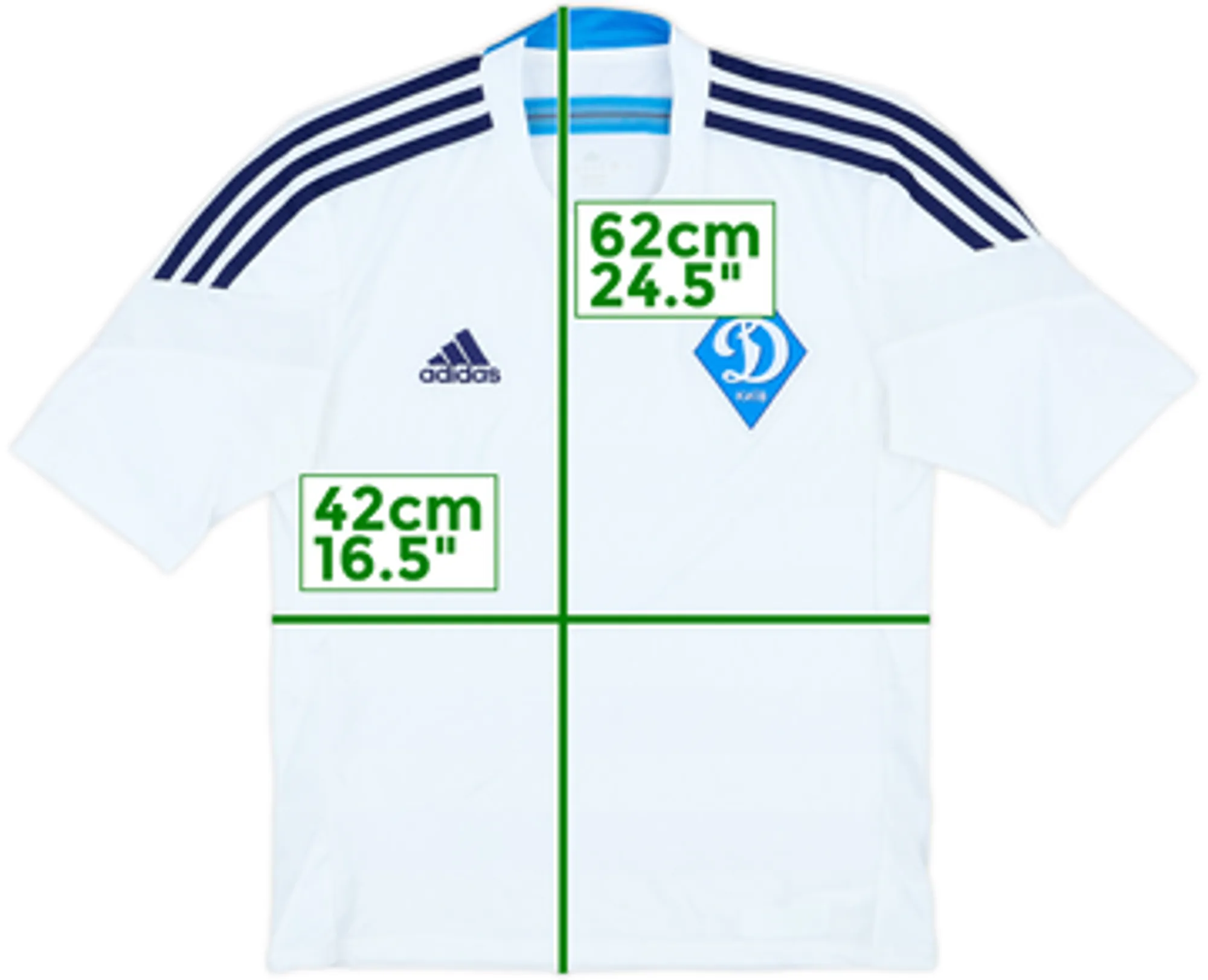 2014-15 Dynamo Kyiv Home Shirt - 8/10 - (XS)