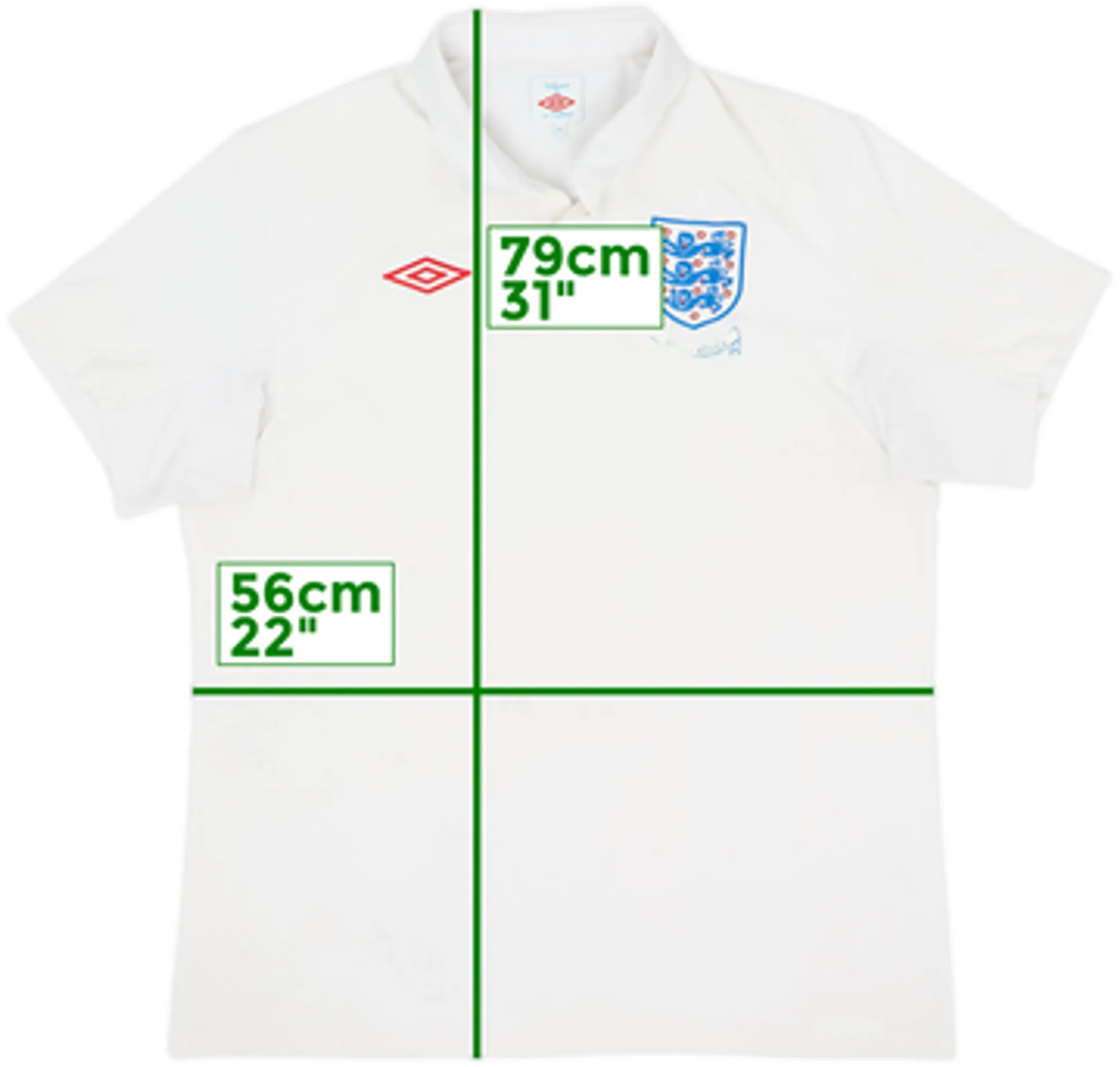 2009-10 England 'South Africa' Home Shirt - 4/10 - (L)