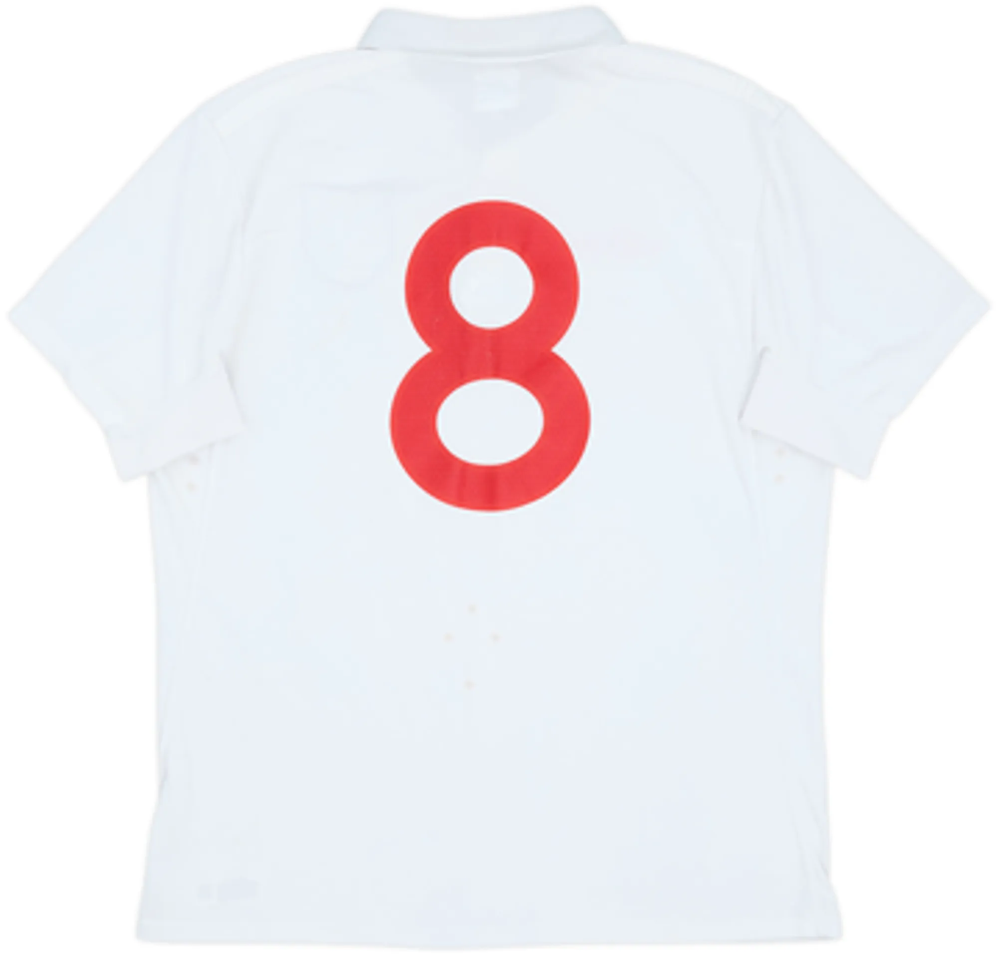 2009-10 England Home Shirt #8 - 7/10 - (L)