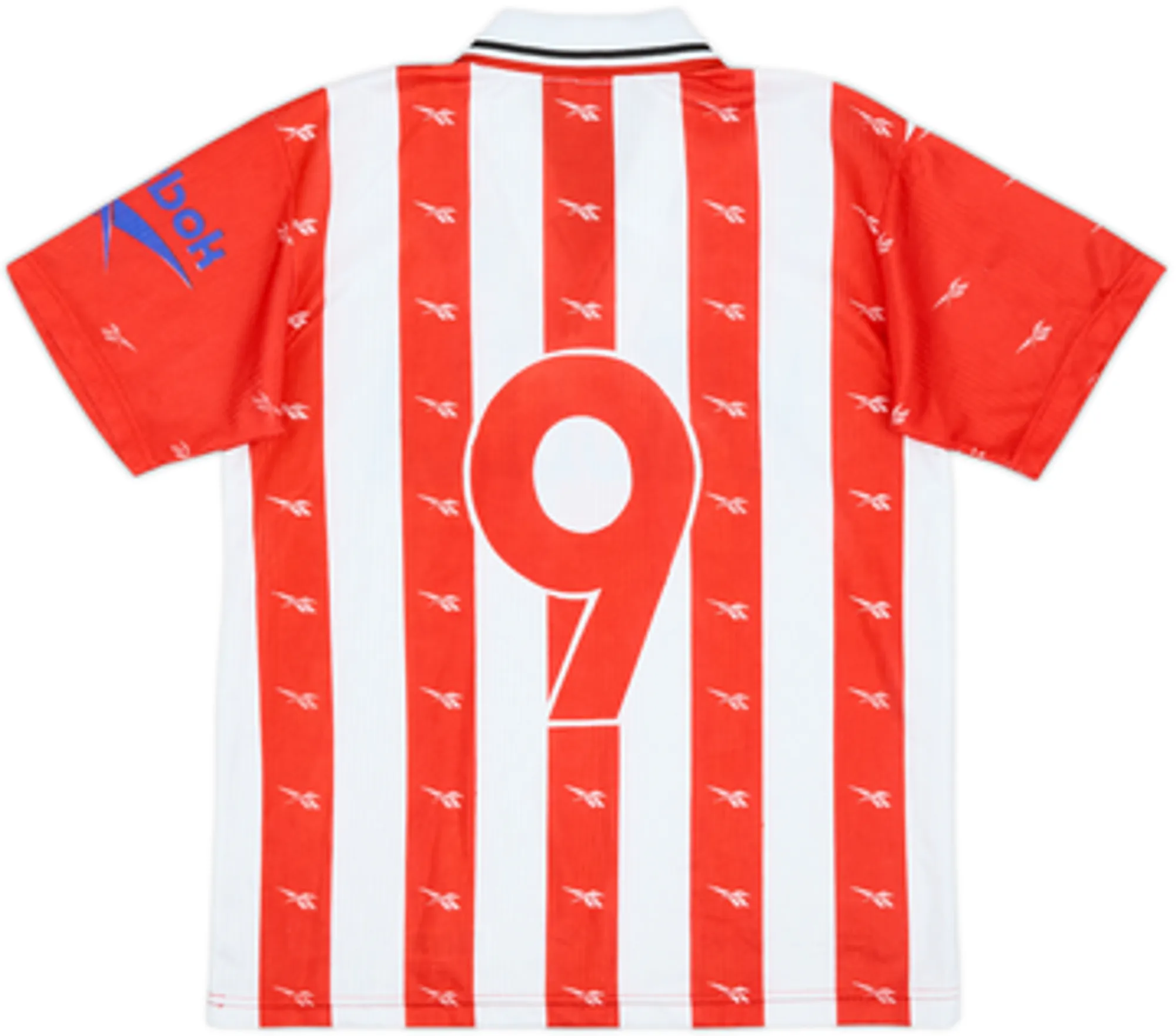 1998-99 Atletico Madrid Basic Home Shirt #9 - 8/10 - (L.Boys)