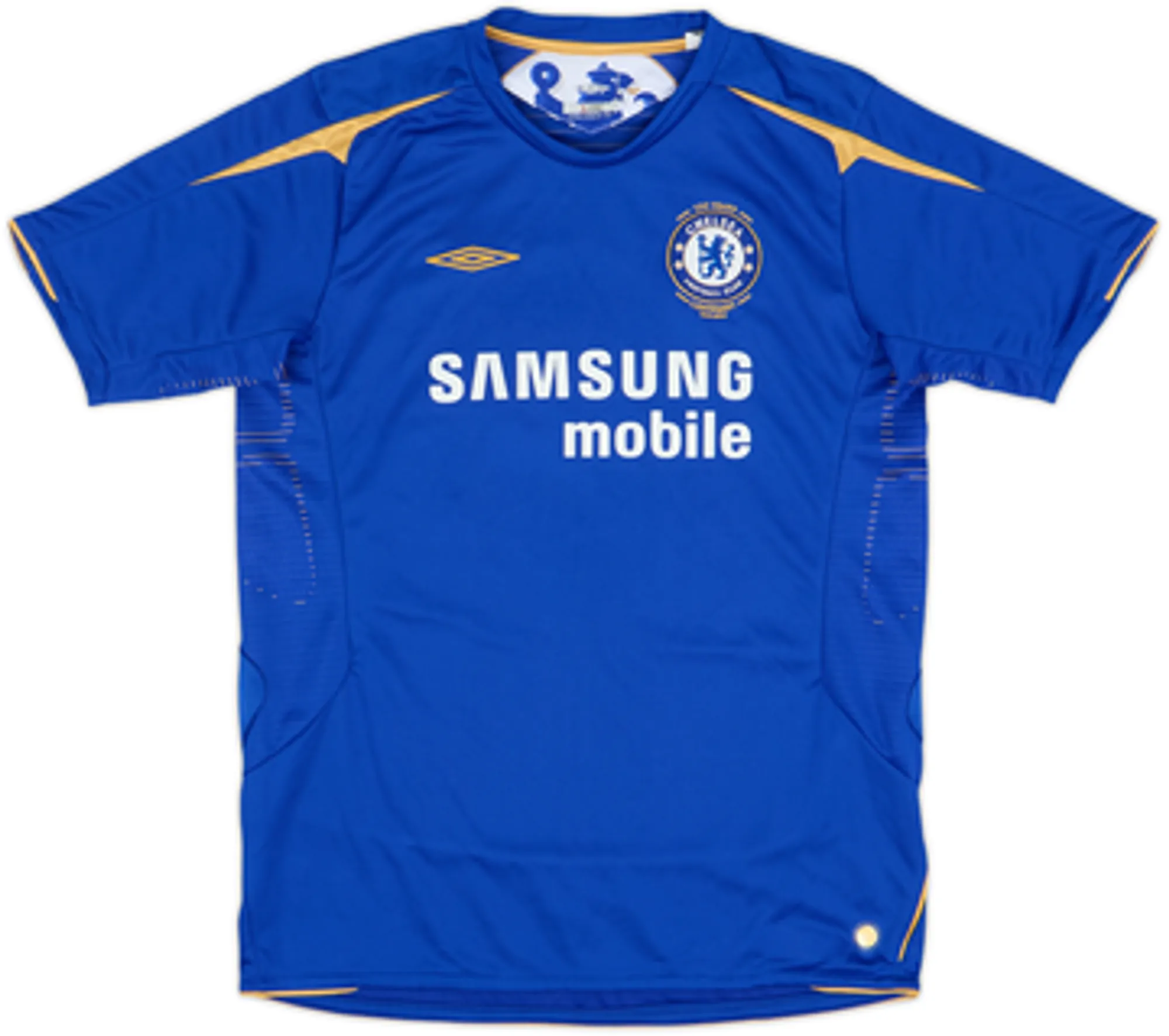 2005-06 Chelsea Centenary Home Shirt Drogba #15 - 8/10 - (3XL)