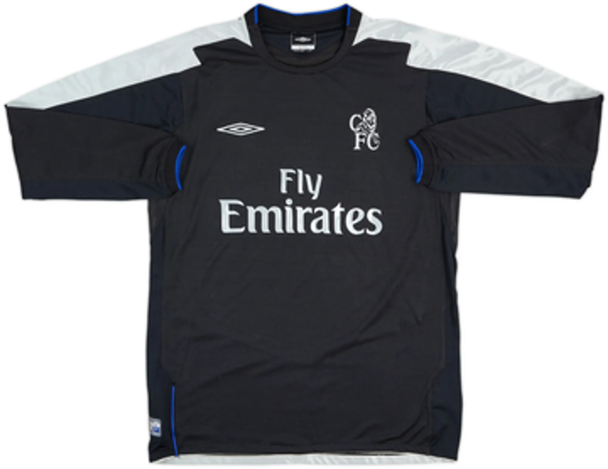 2004-05 Chelsea Away L/S Shirt Drogba #15 - 7/10 - (M)