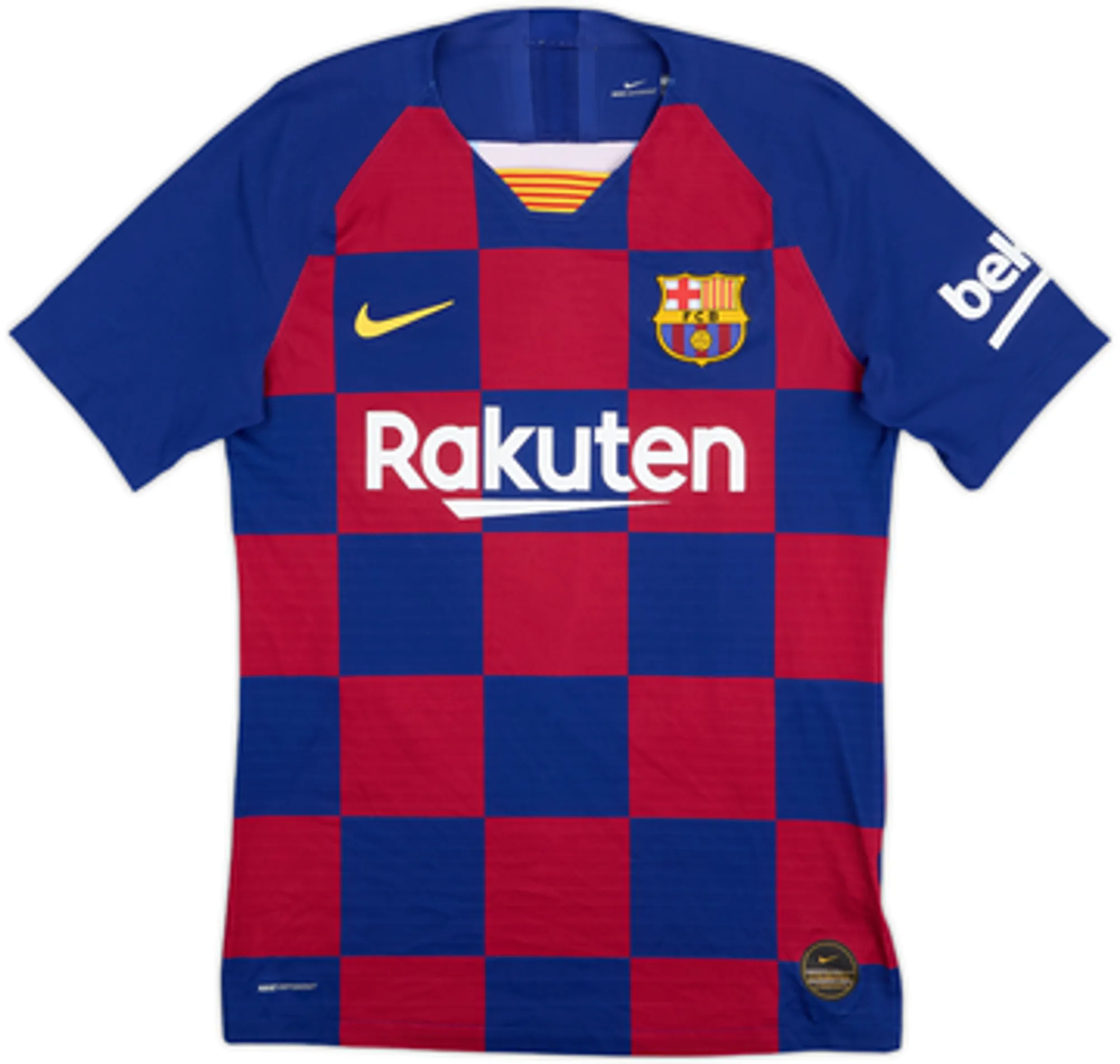 2019-20 Barcelona Authentic Home Shirt Messi #10 - 6/10 - (S)