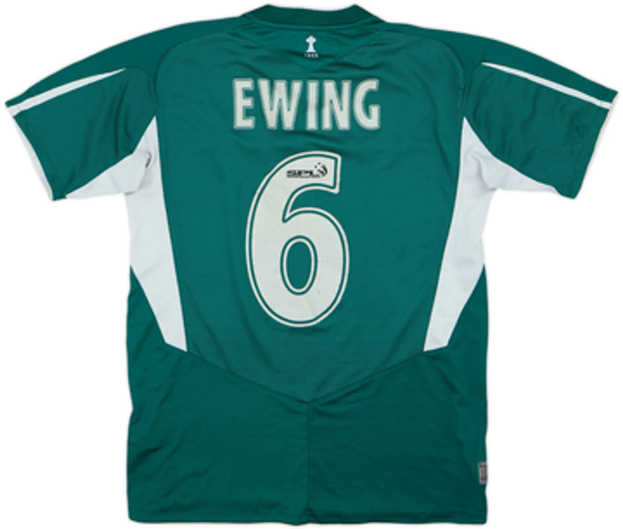 2004-05 Celtic Away Shirt Ewing #6 - 5/10 - (L.Boys)