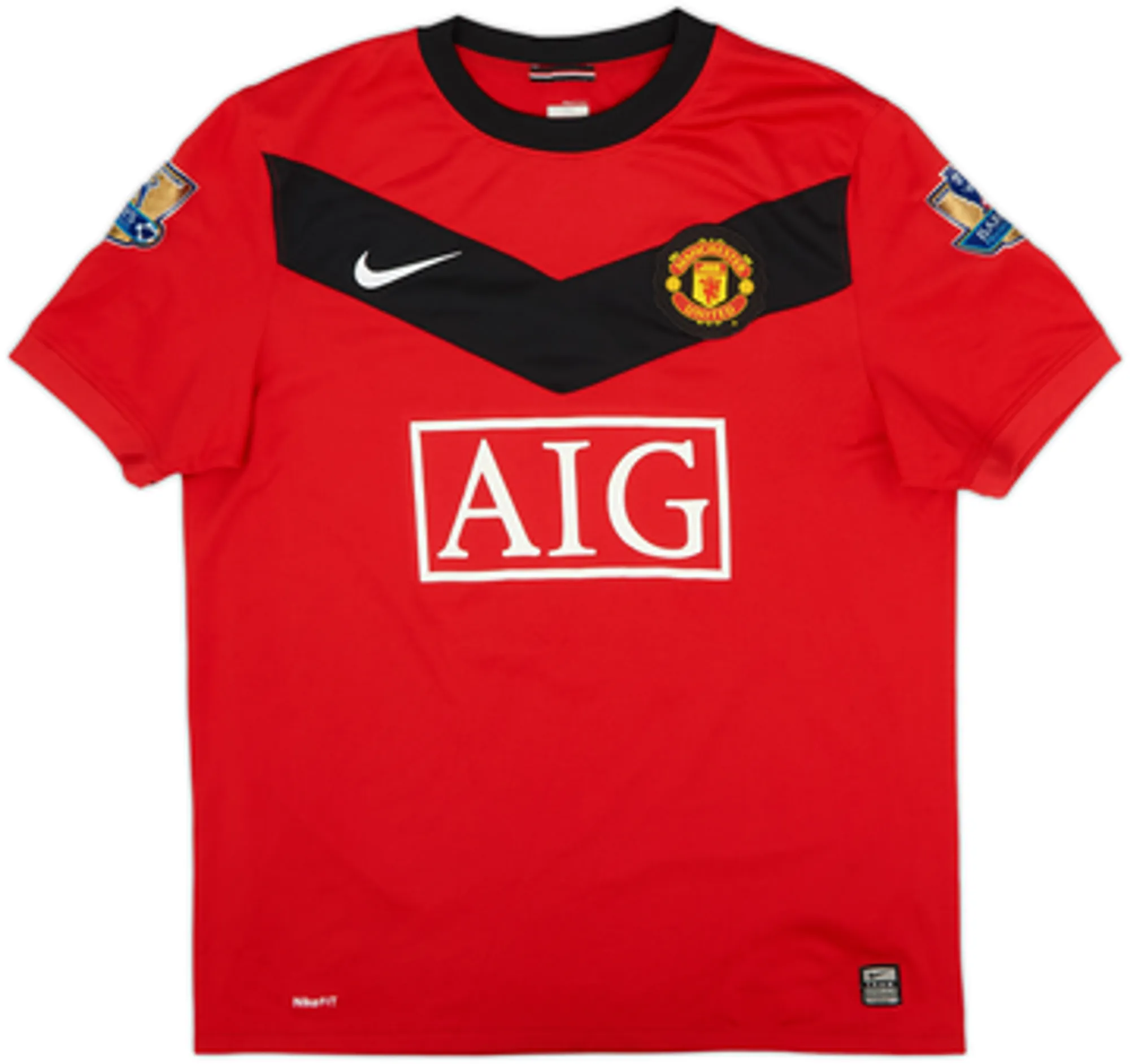2009-10 Manchester United Home Shirt Rafael #21 - 9/10 - (M)