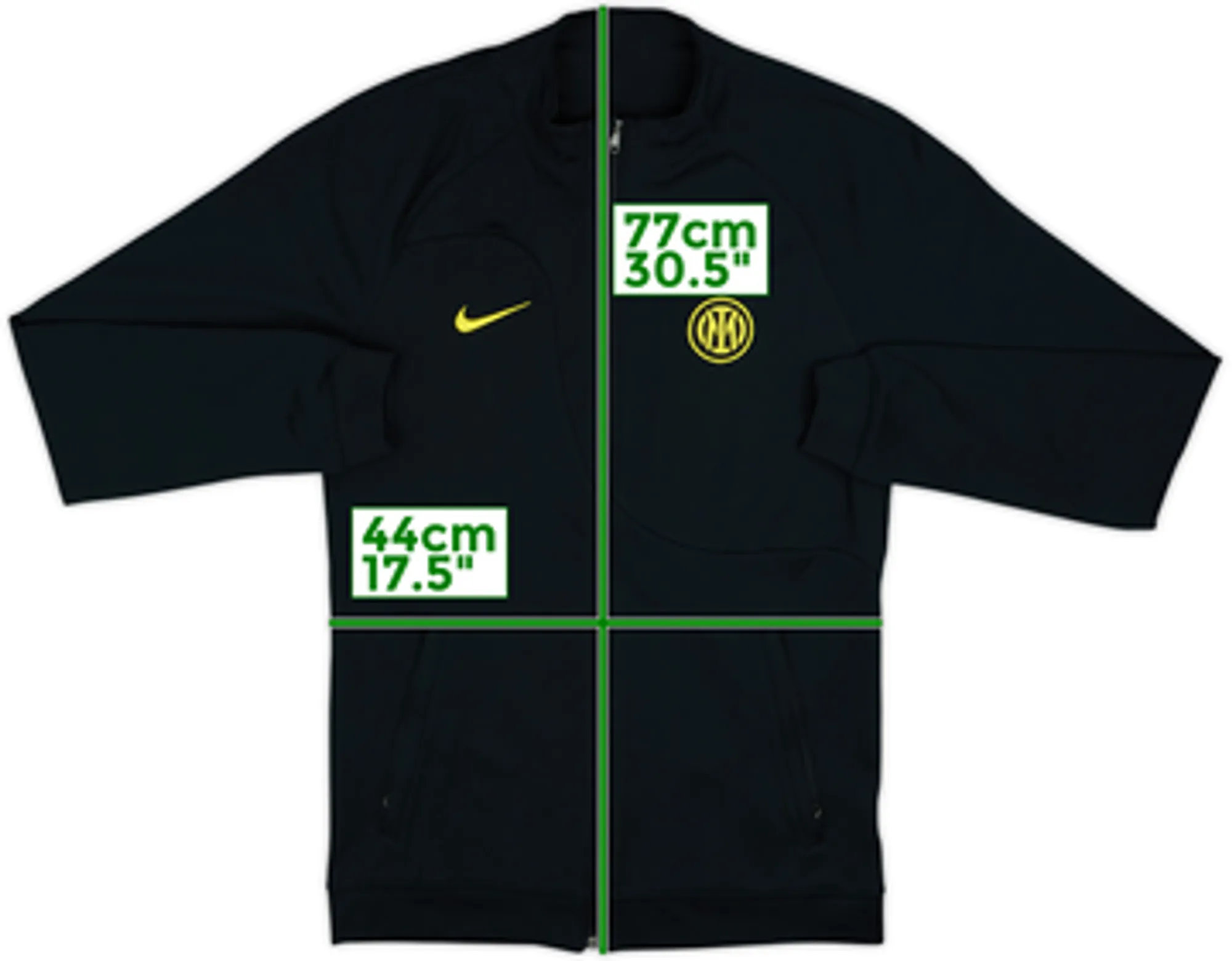 2022-23 Inter Milan Nike Track Jacket - 8/10 - (S)
