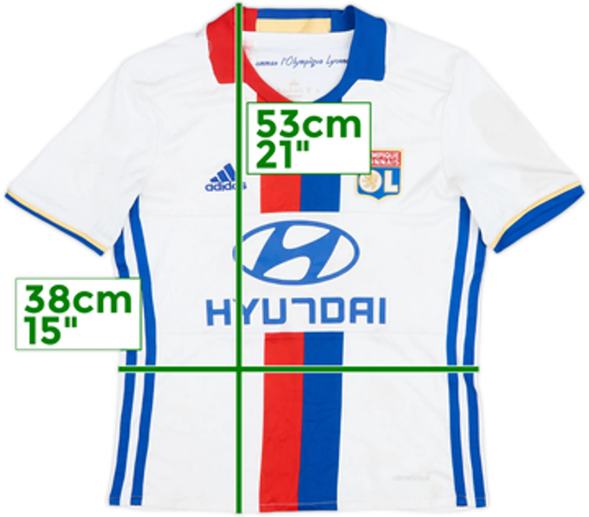 2016-17 Lyon Home Shirt - 5/10 - (S.Boys)
