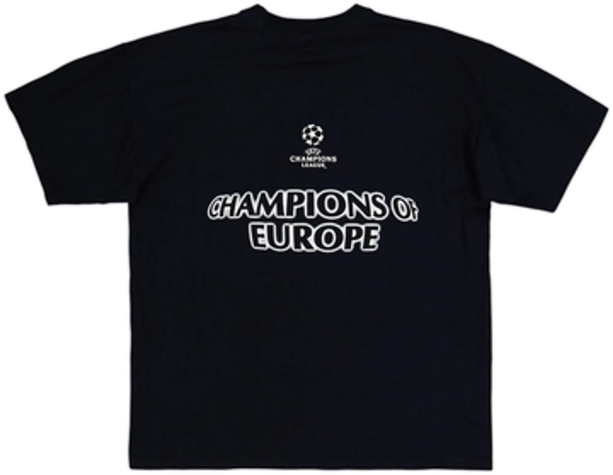 1998-99 Manchester United Umbro CL Cotton Tee - 8/10 - (S)