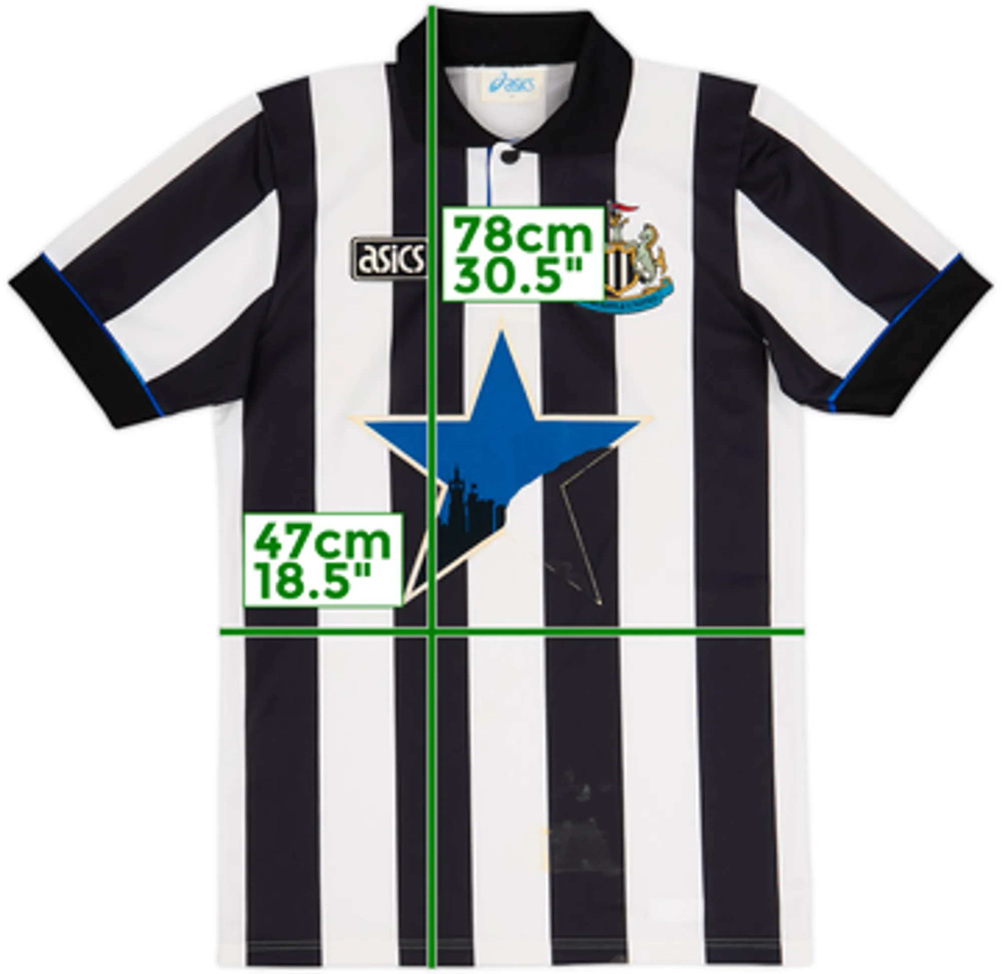 1991-93 Newcastle Home Shirt - 4/10 - (S)