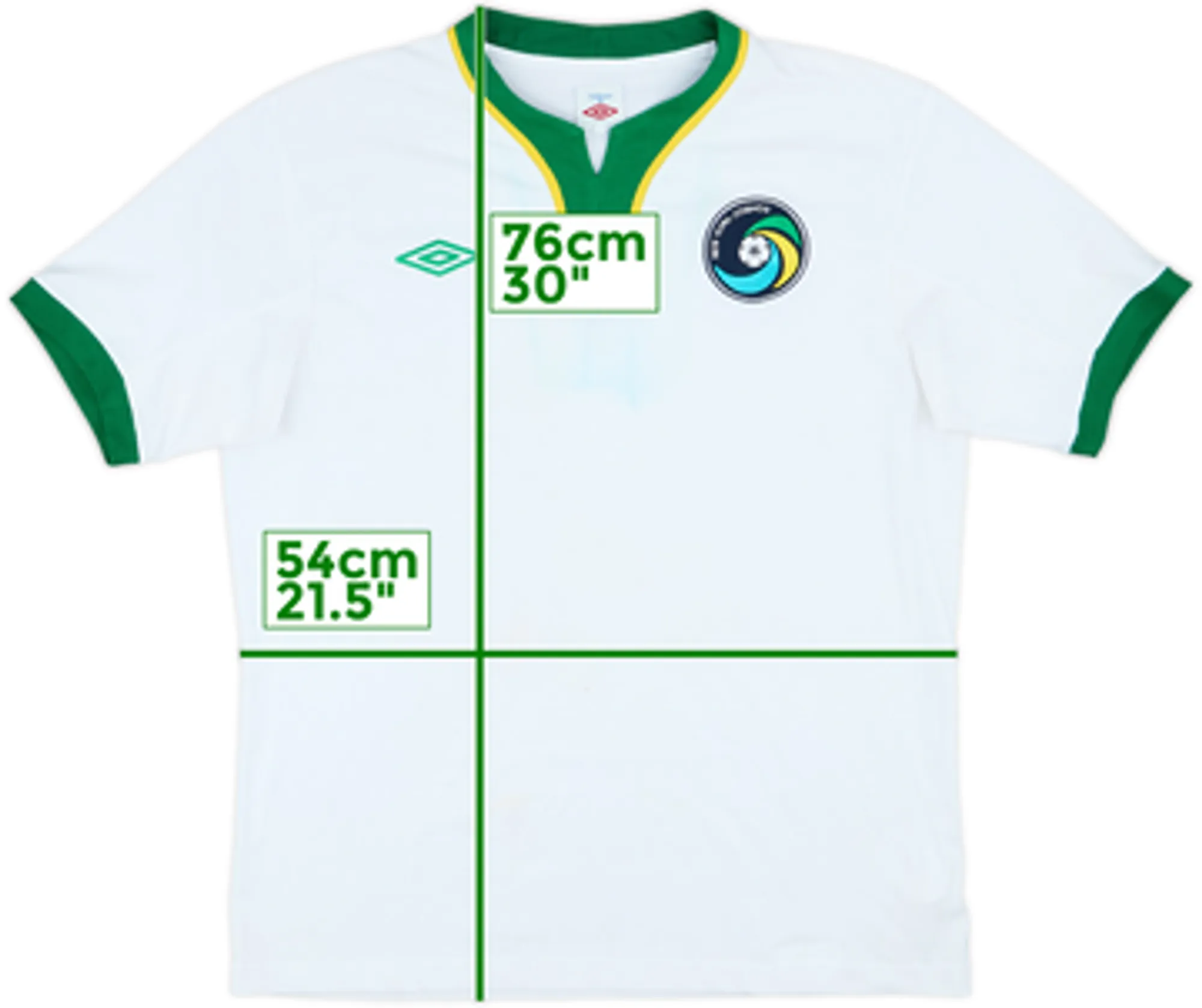 2011-12 New York Cosmos Home Shirt - 7/10 - (L)