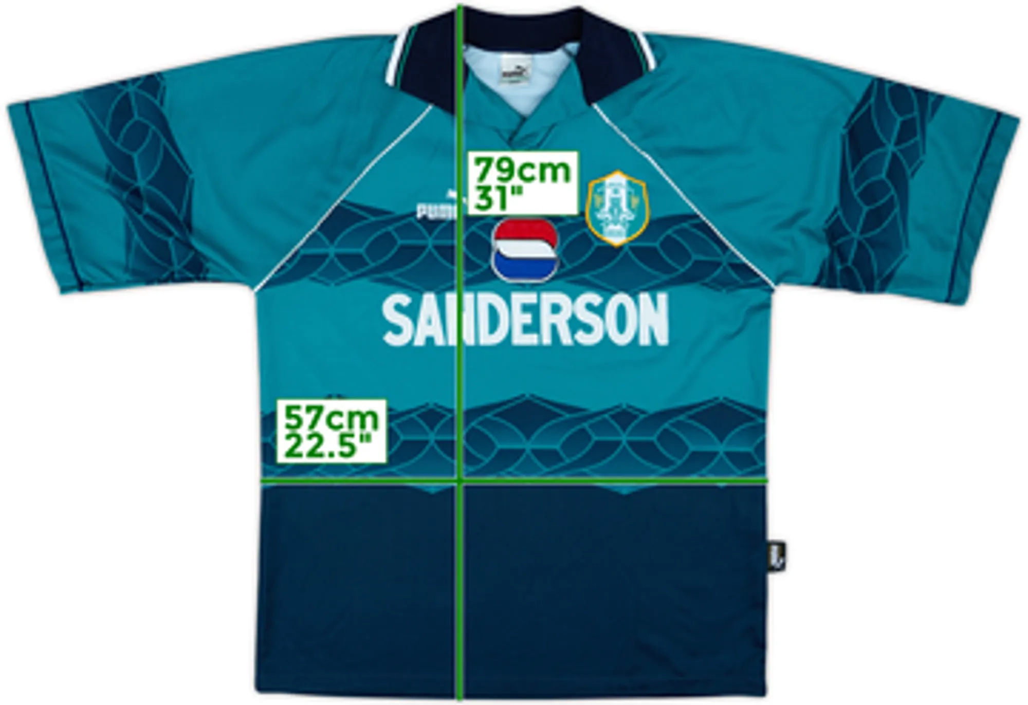 1995-97 Sheffield Wednesday Away Shirt - 8/10 - (XL)