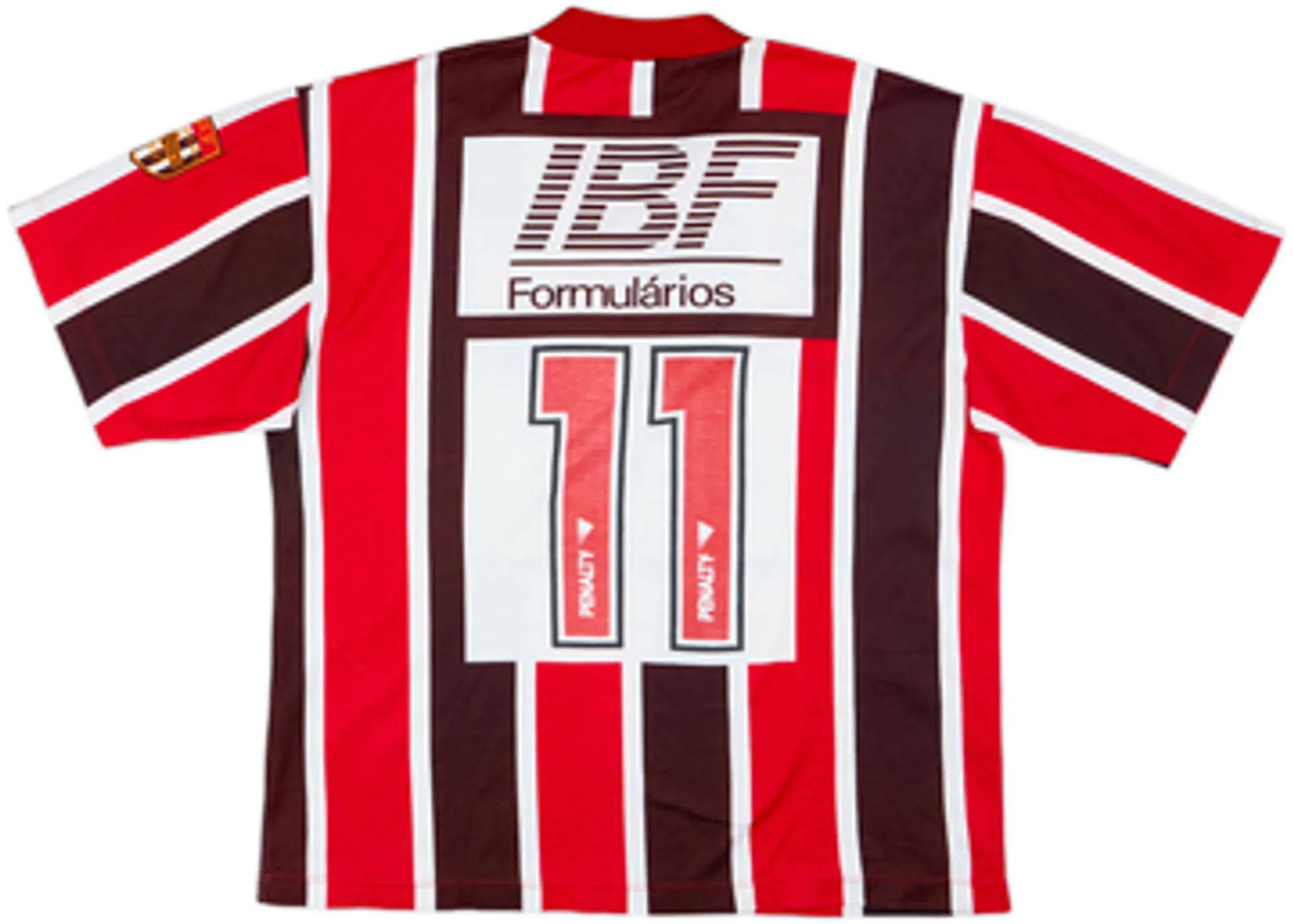 1991-92 Sao Paulo Away Shirt #11 - 6/10 - (L)