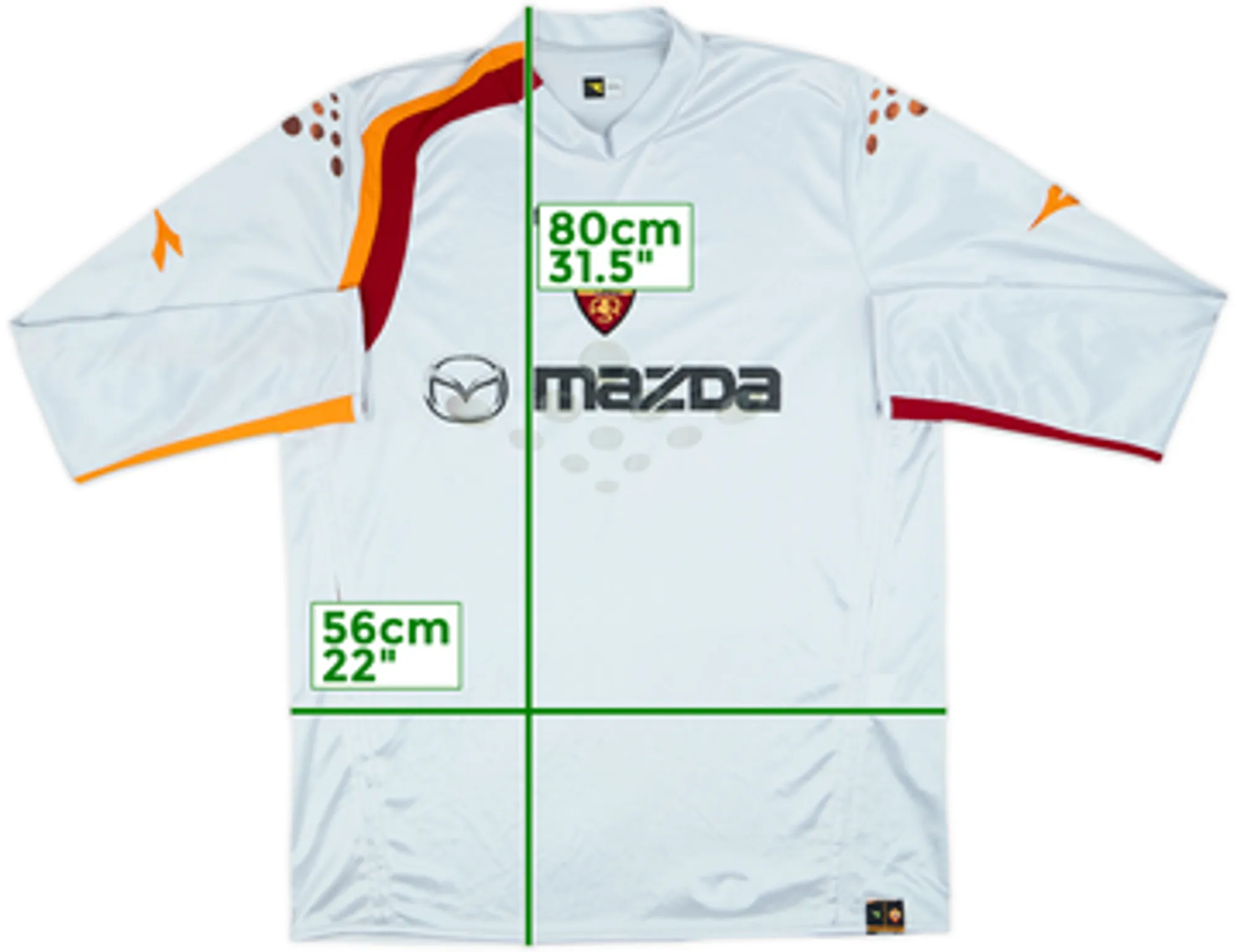 2004-05 Roma GK Shirt - 7/10 - (XXL)