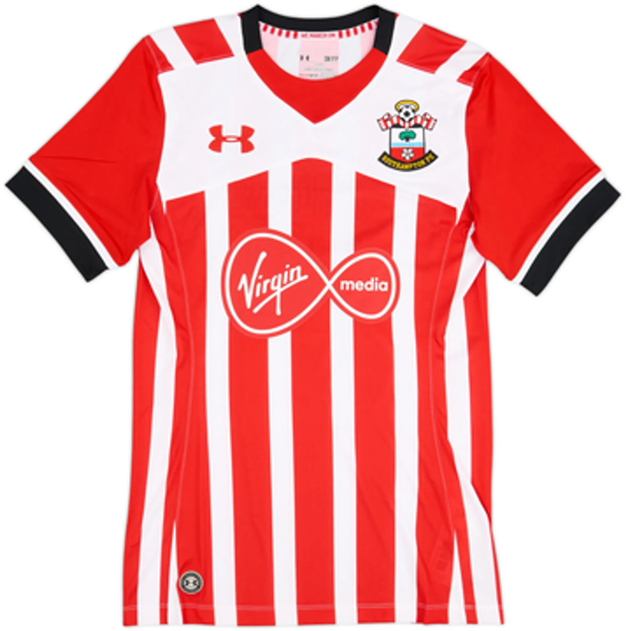 2016-17 Southampton Home Shirt Virgil #17 - 8/10 - (S)