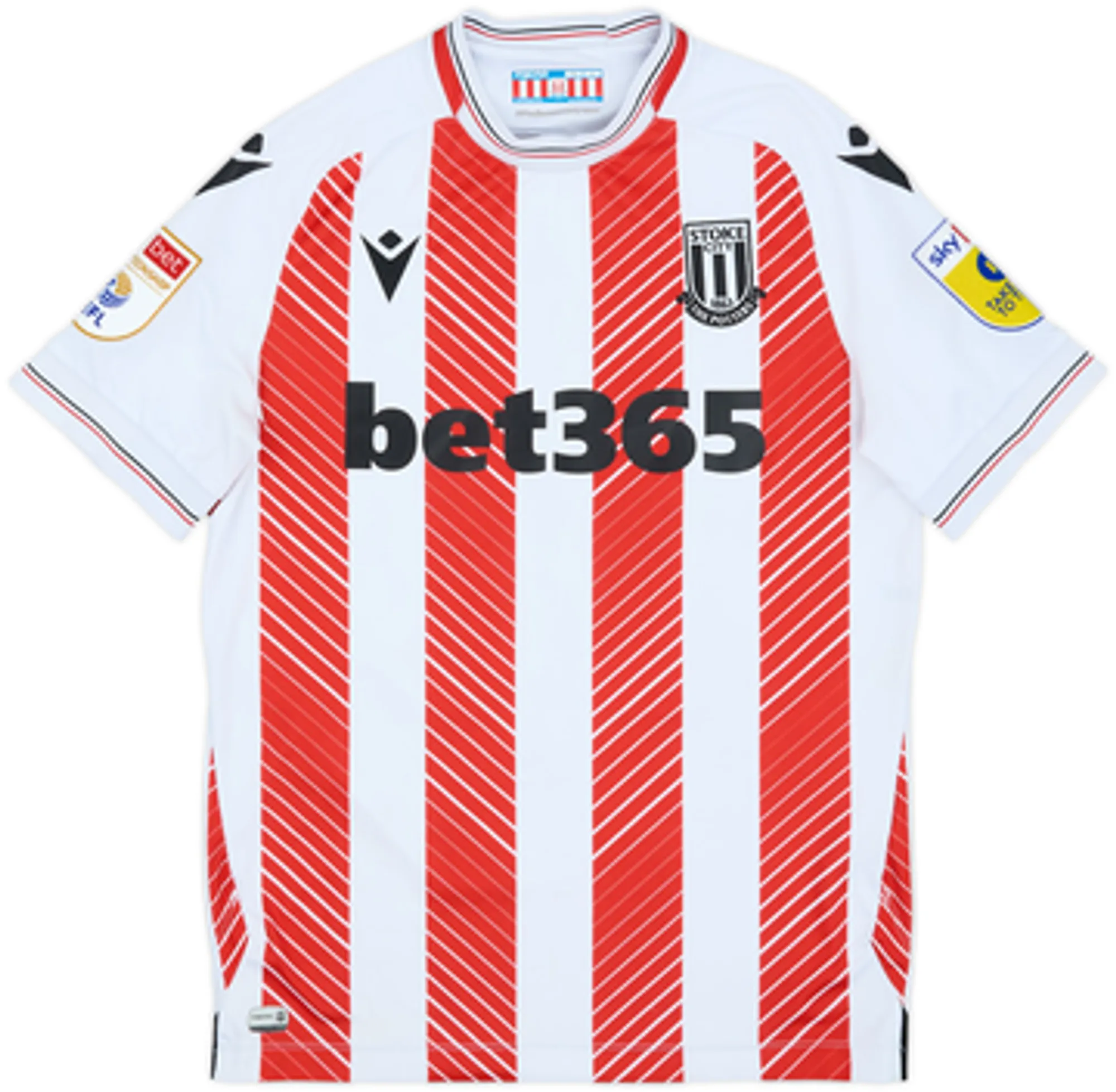 2022-23 Stoke City Home Shirt Souttar #36 - 8/10 - (S)