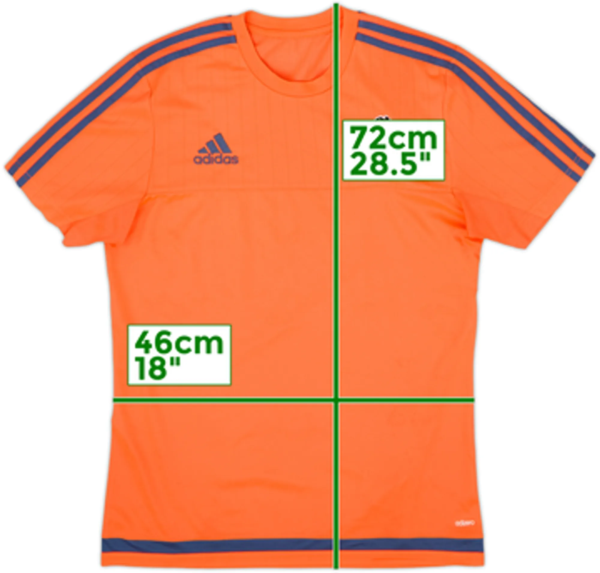 2015-16 Valencia adidas Training Shirt - 6/10 - (M)
