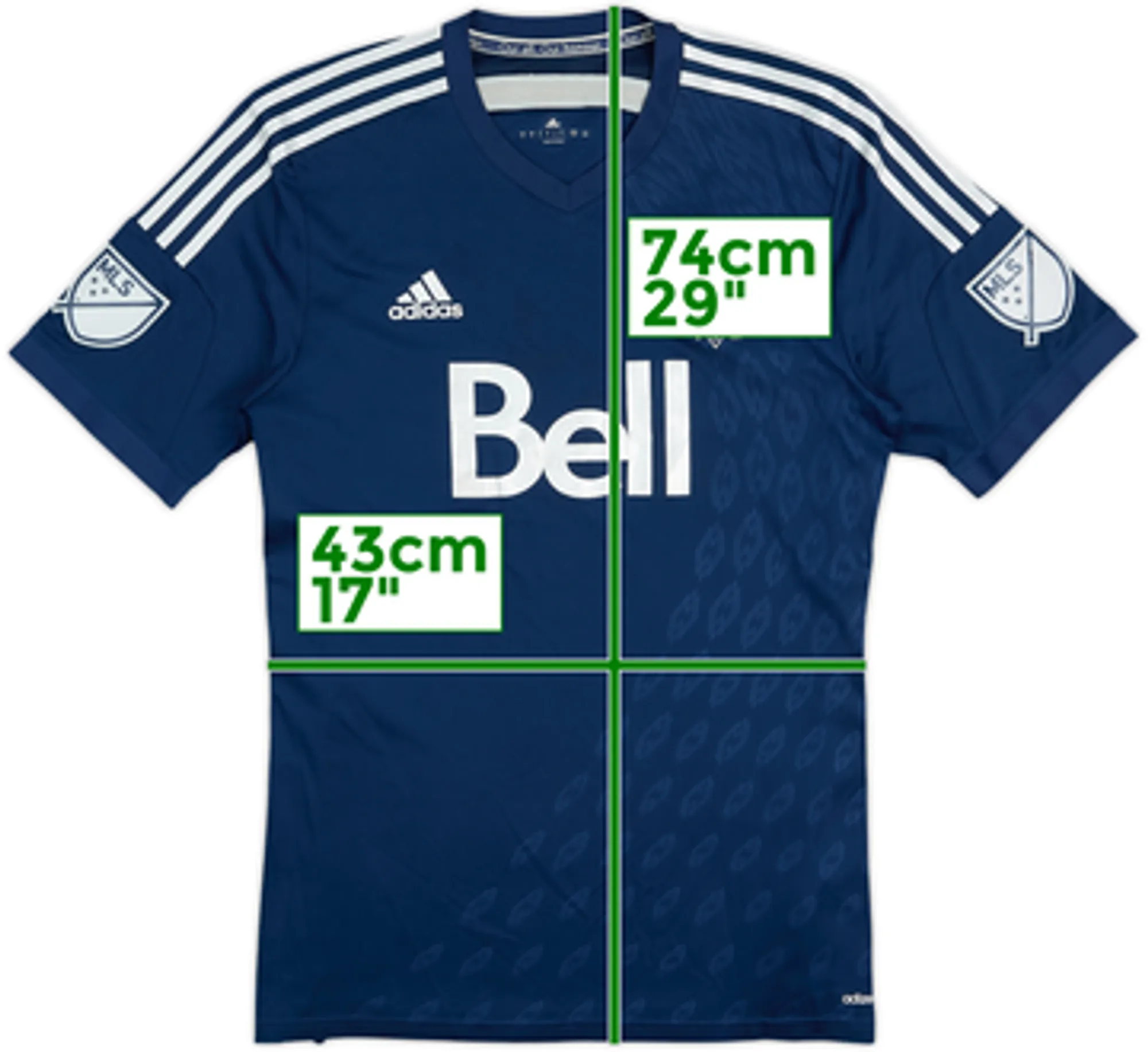 2014-15 Vancouver Whitecaps Authentic Away Shirt - 7/10 - (L)