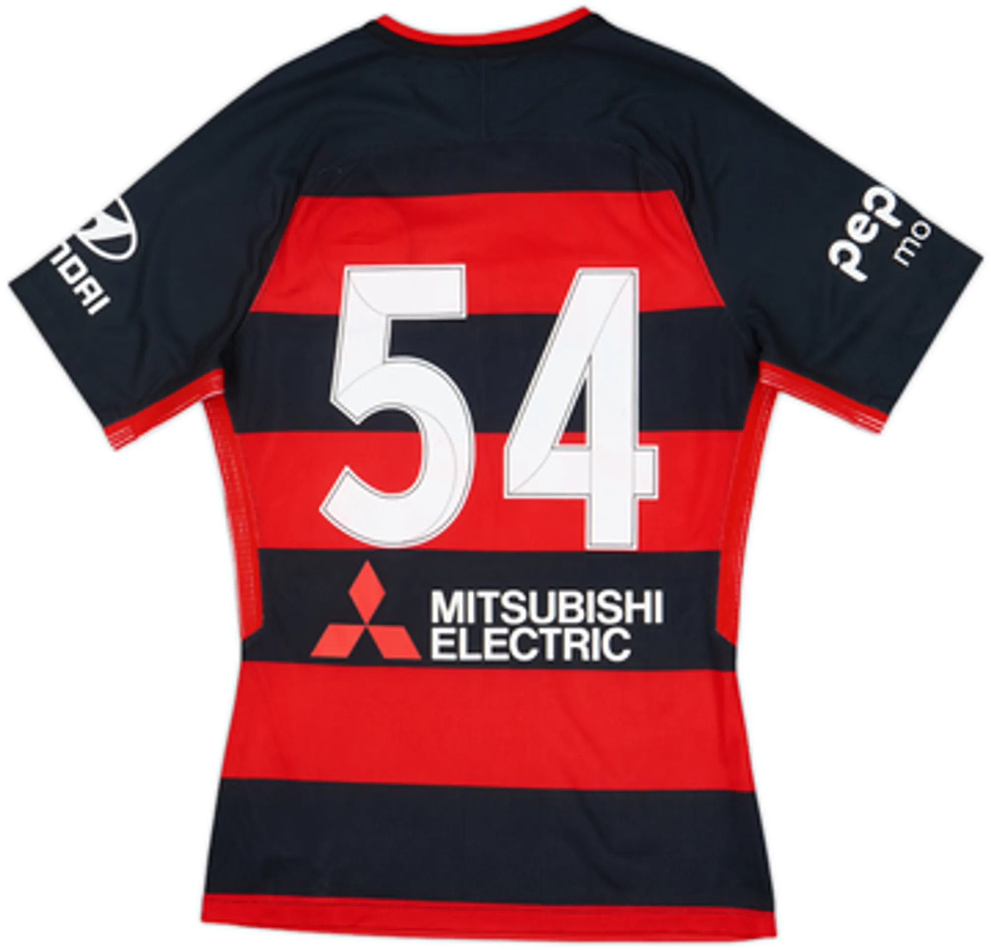2017-18 Western Sydney Wanderers Player Issue Home Shirt #54 - 7/10 - (S)