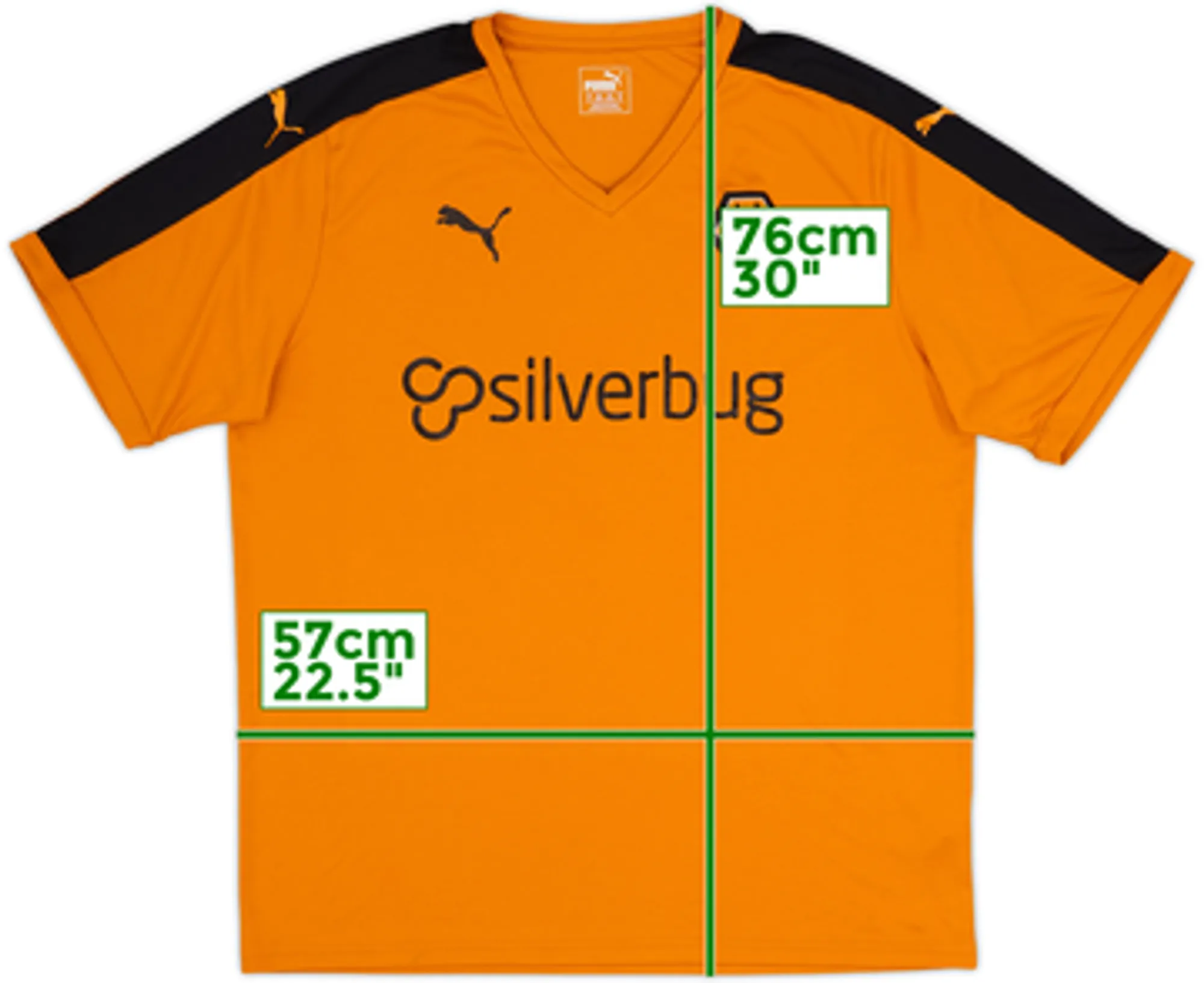 2015-16 Wolves Home Shirt - 8/10 - (XL)