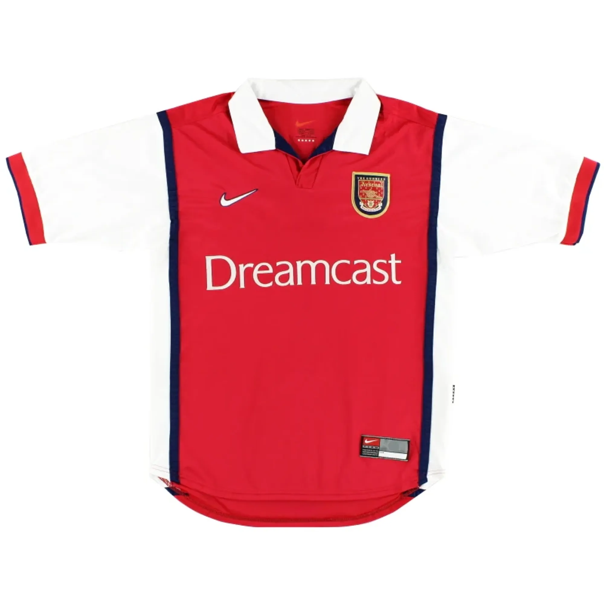 1999-00 Arsenal Nike Home Shirt M - Arsenal / Excellent 