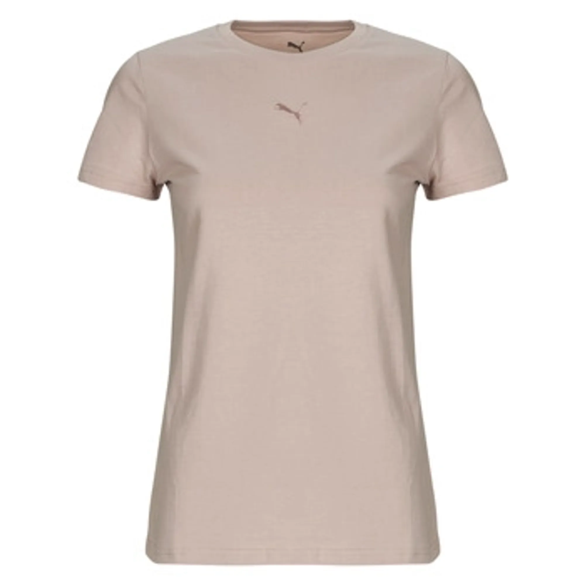 Puma  ESS Catc Logo Tee  women's T shirt in Pink
