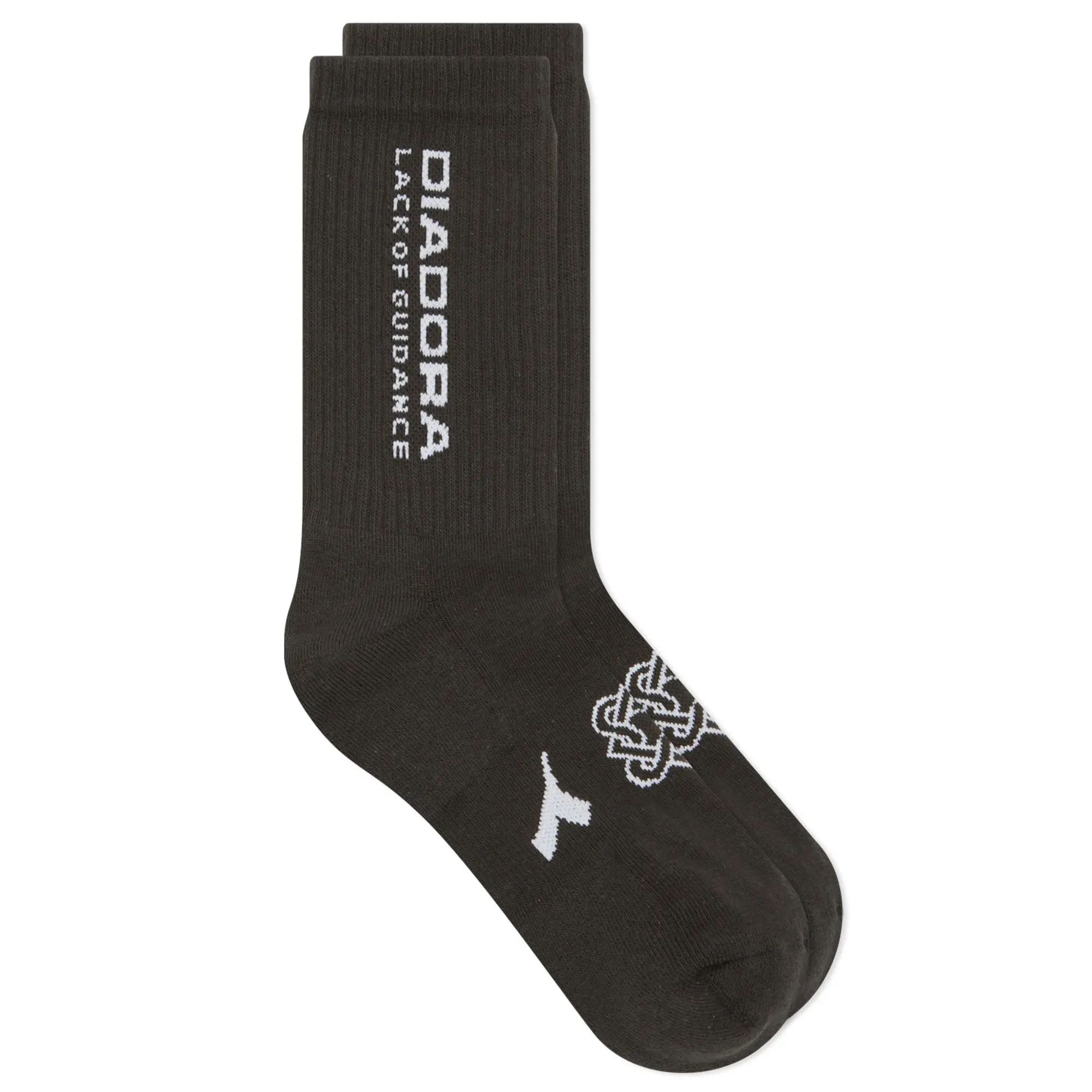 Diadora x Lack of Guidance Socks Grey