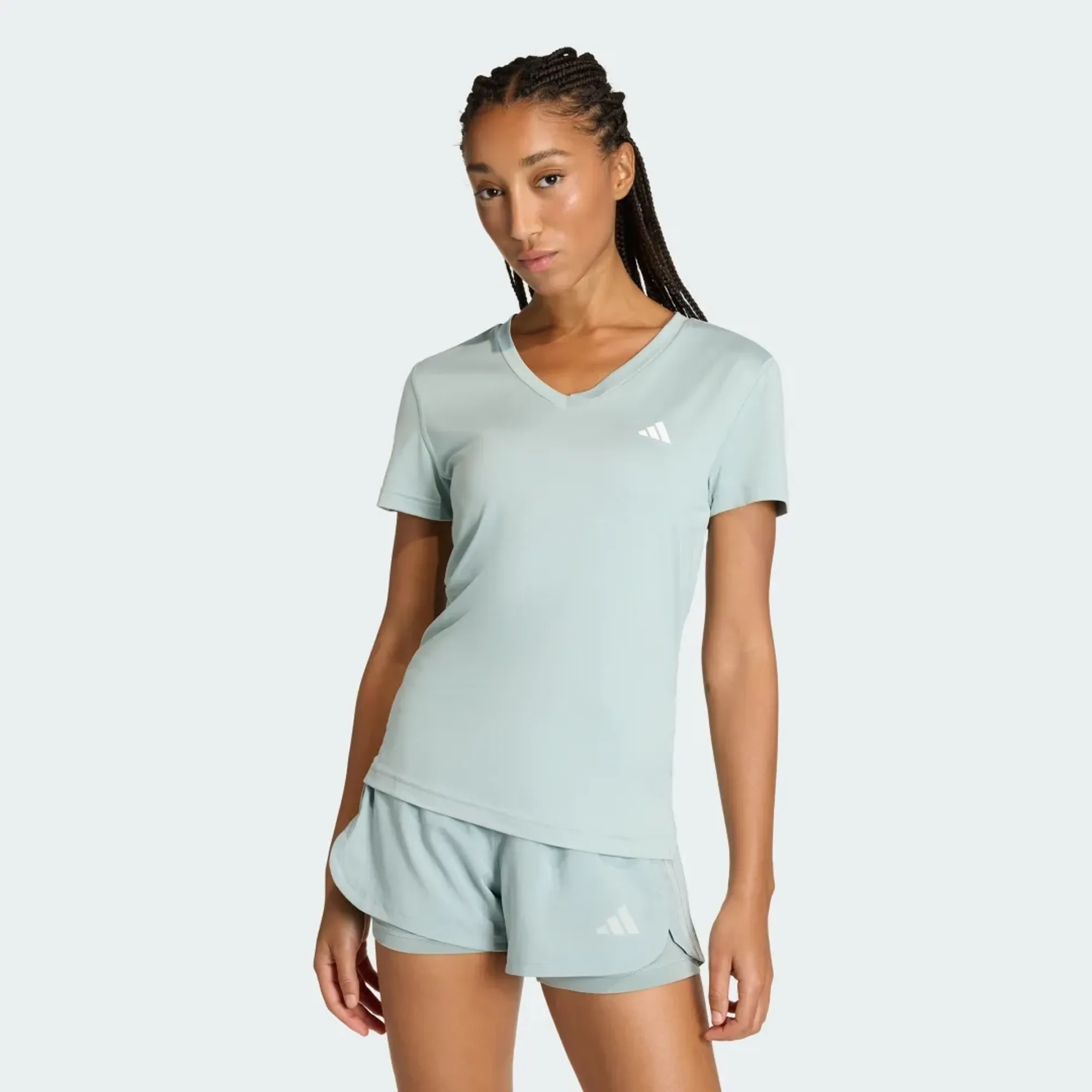 adidas Workout Essentials V-Neck T-Shirt