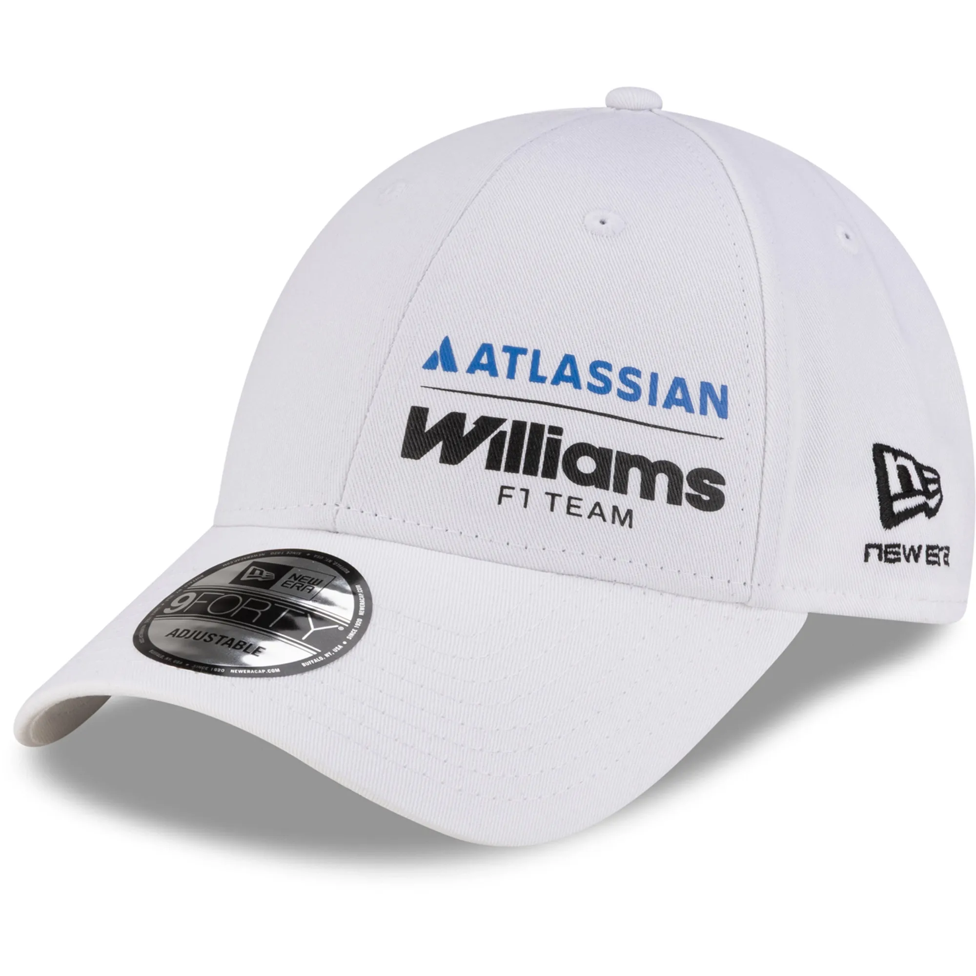 New Era Cap Williams Racing New Era Essentials 9FORTY Cap - White - Unisex