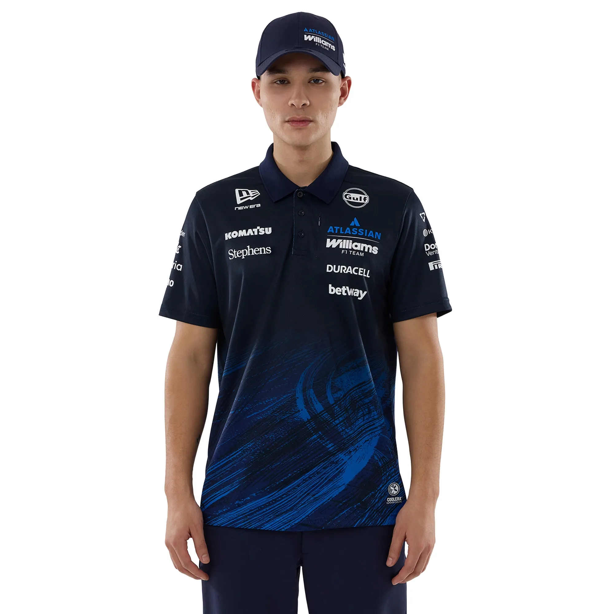 New Era Cap Williams Racing New Era Replica Team Polo