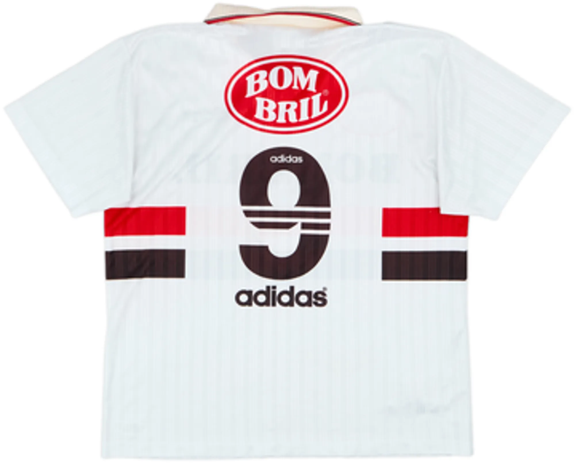 1998 Sao Paulo Home Shirt #9 - 5/10 - (L)