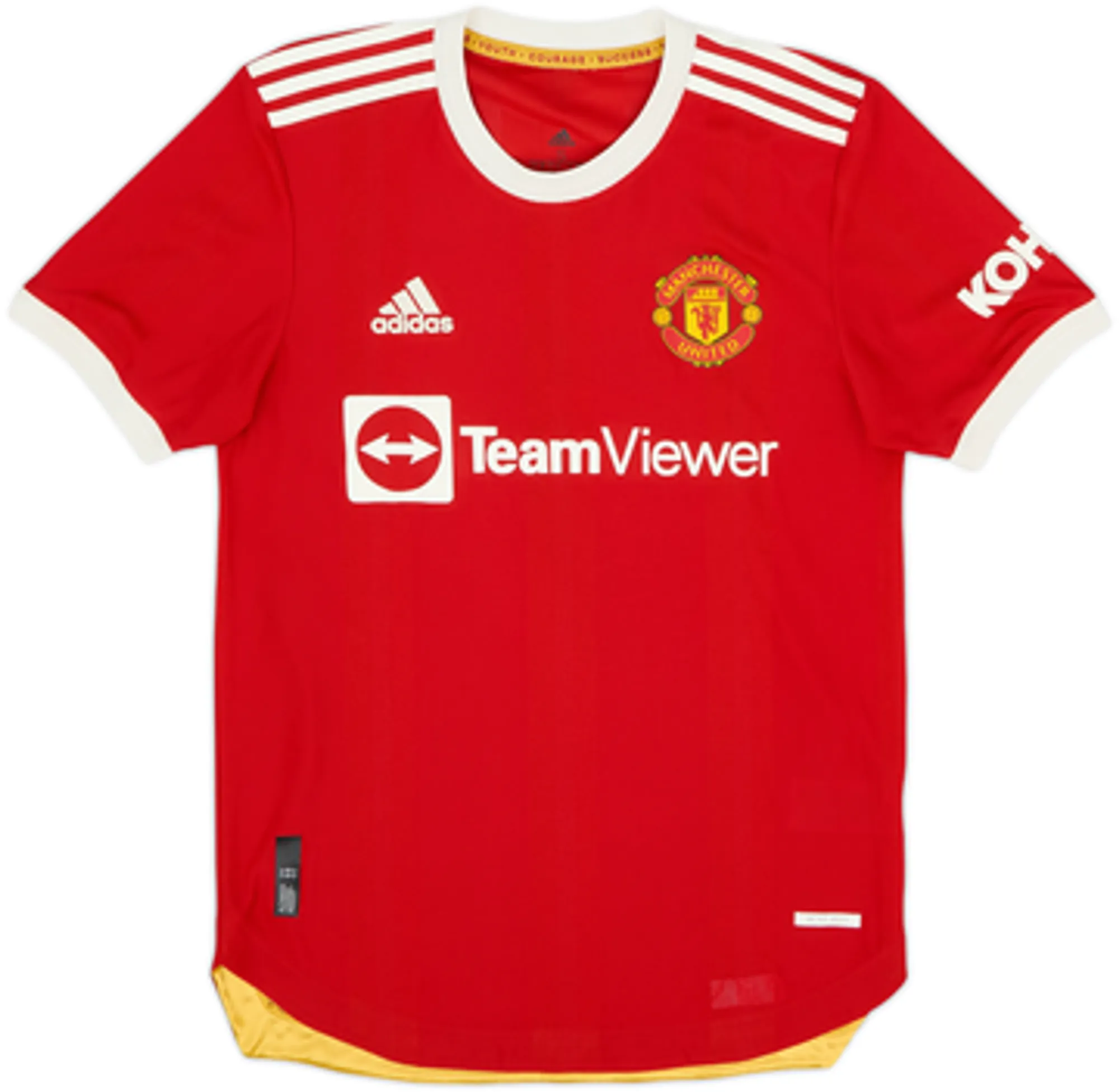 2021-22 Manchester United Authentic Home Shirt Ronaldo #7 - 8/10 - (M)