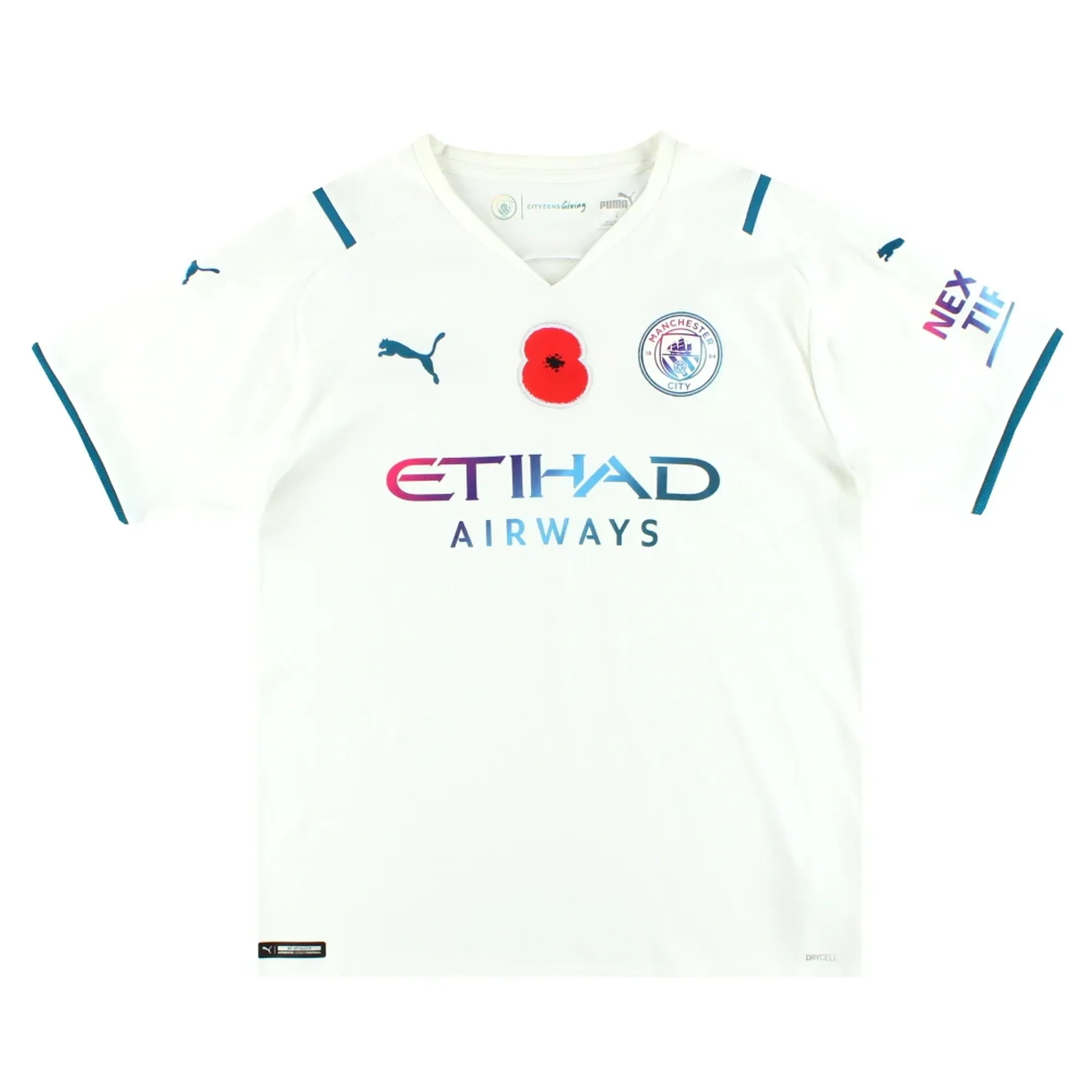 2021-22 Manchester City Puma Away Shirt *Mint* L - Manchester City / Mint 