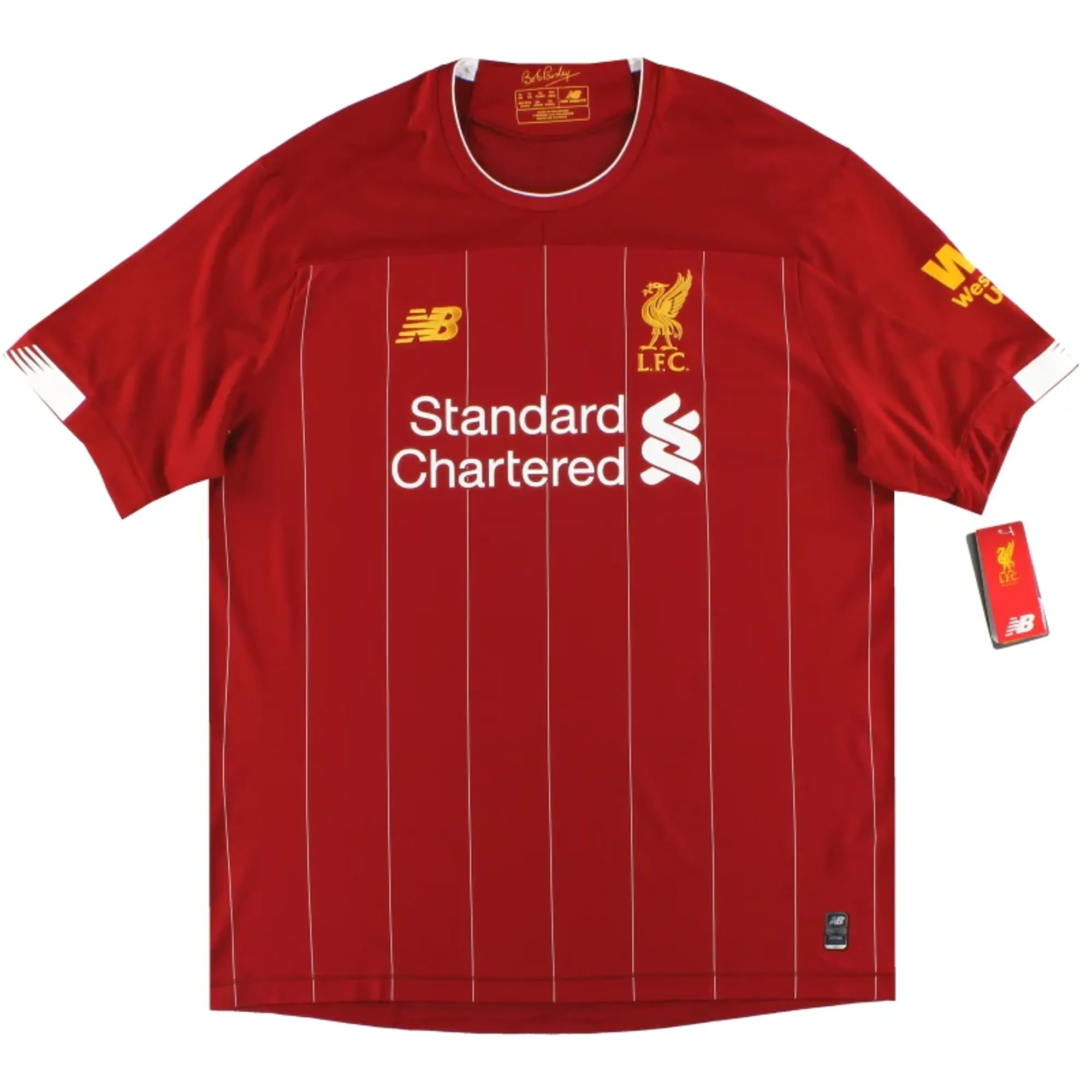 2019-20 Liverpool New Balance Home Shirt *BNIB* XL.Boys - Liverpool / BNIB 