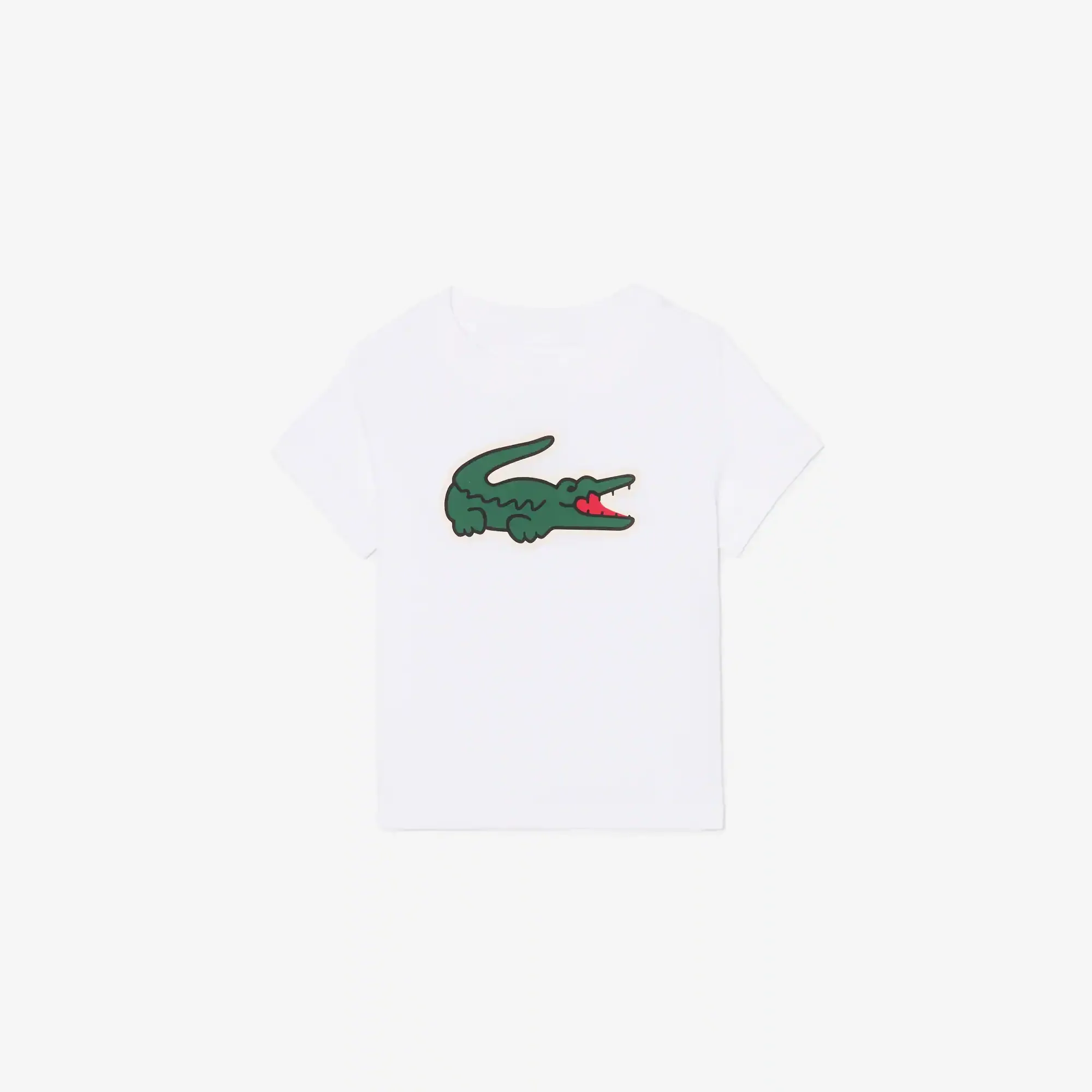 Lacoste Unisex Ultra Dry Printed Sport T-shirt - White