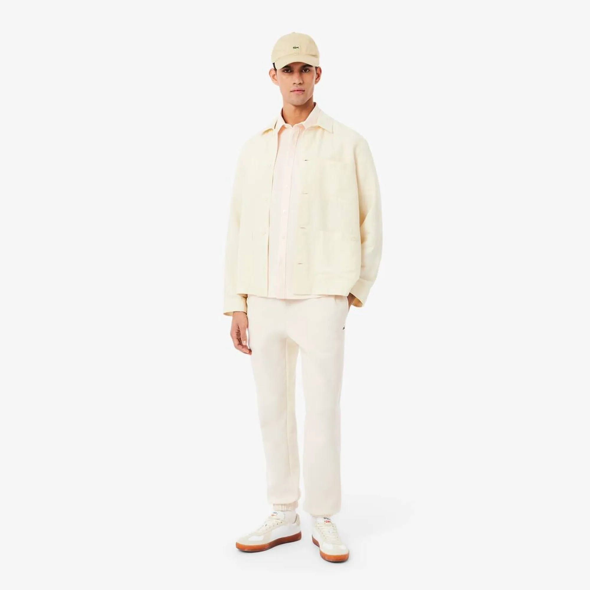 Lacoste Regular Fit Sweatpants - Ecru White