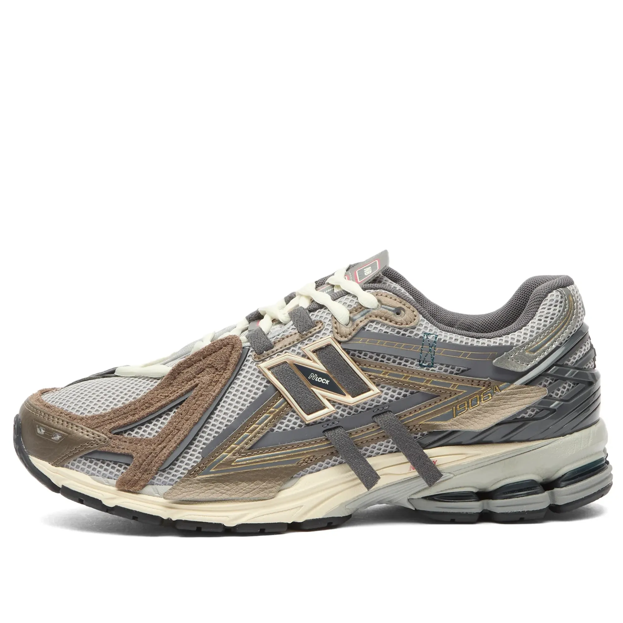 New Balance Unisex U1906A in Brown/Grey Synthetic