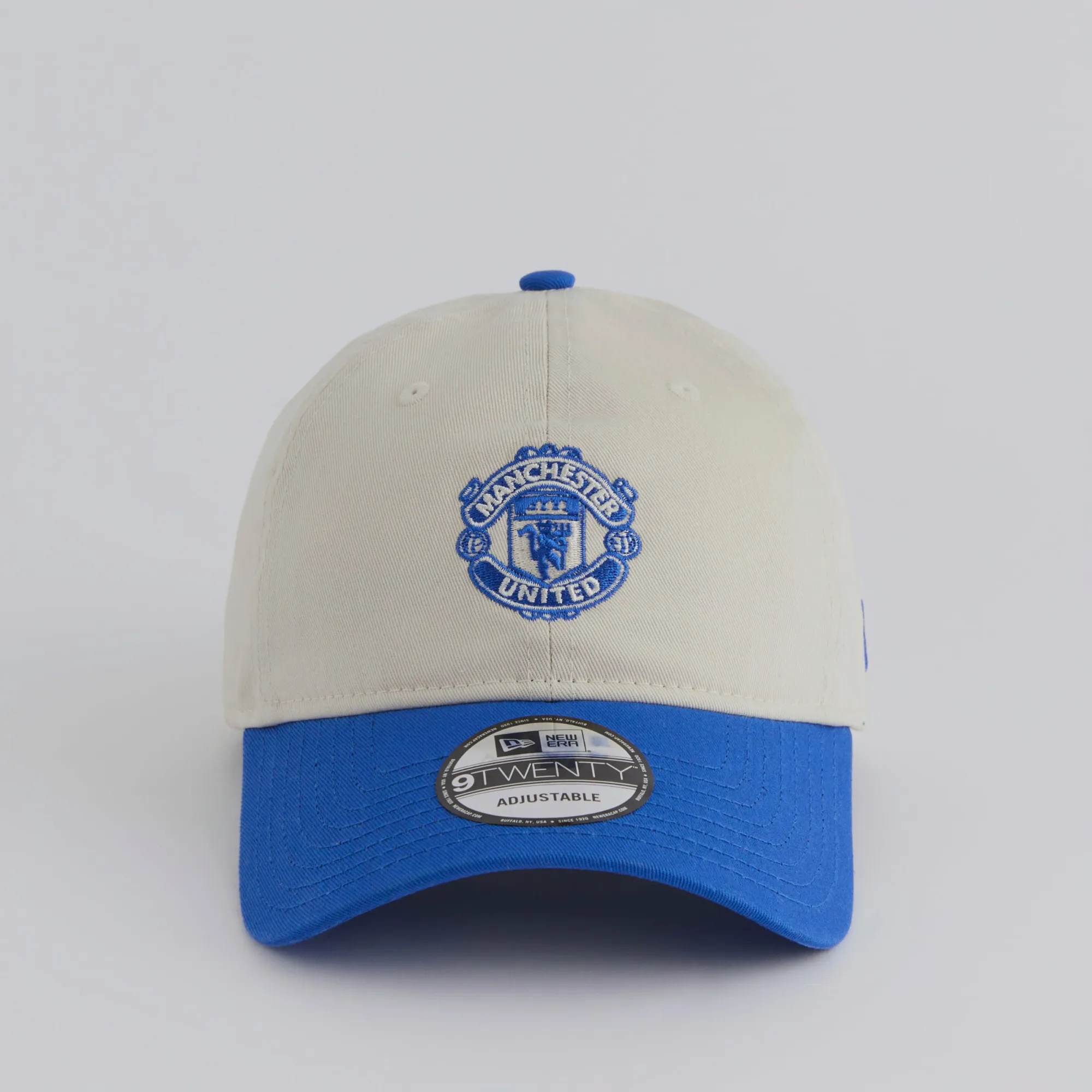 Manchester United x New Era Contrast Visor 9Twenty Cap Cream