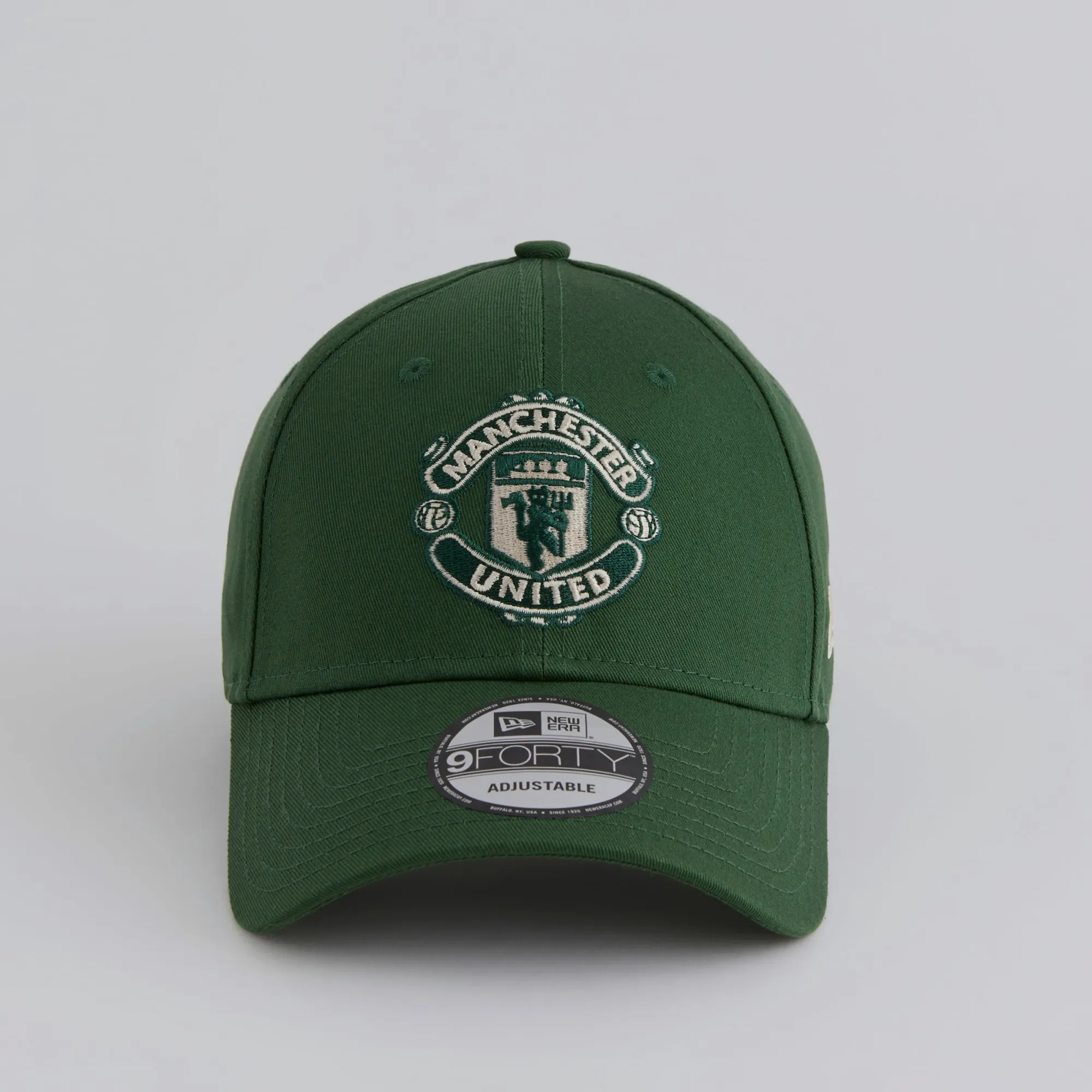 Manchester United x New Era Contrast Crest 9Forty Cap Green