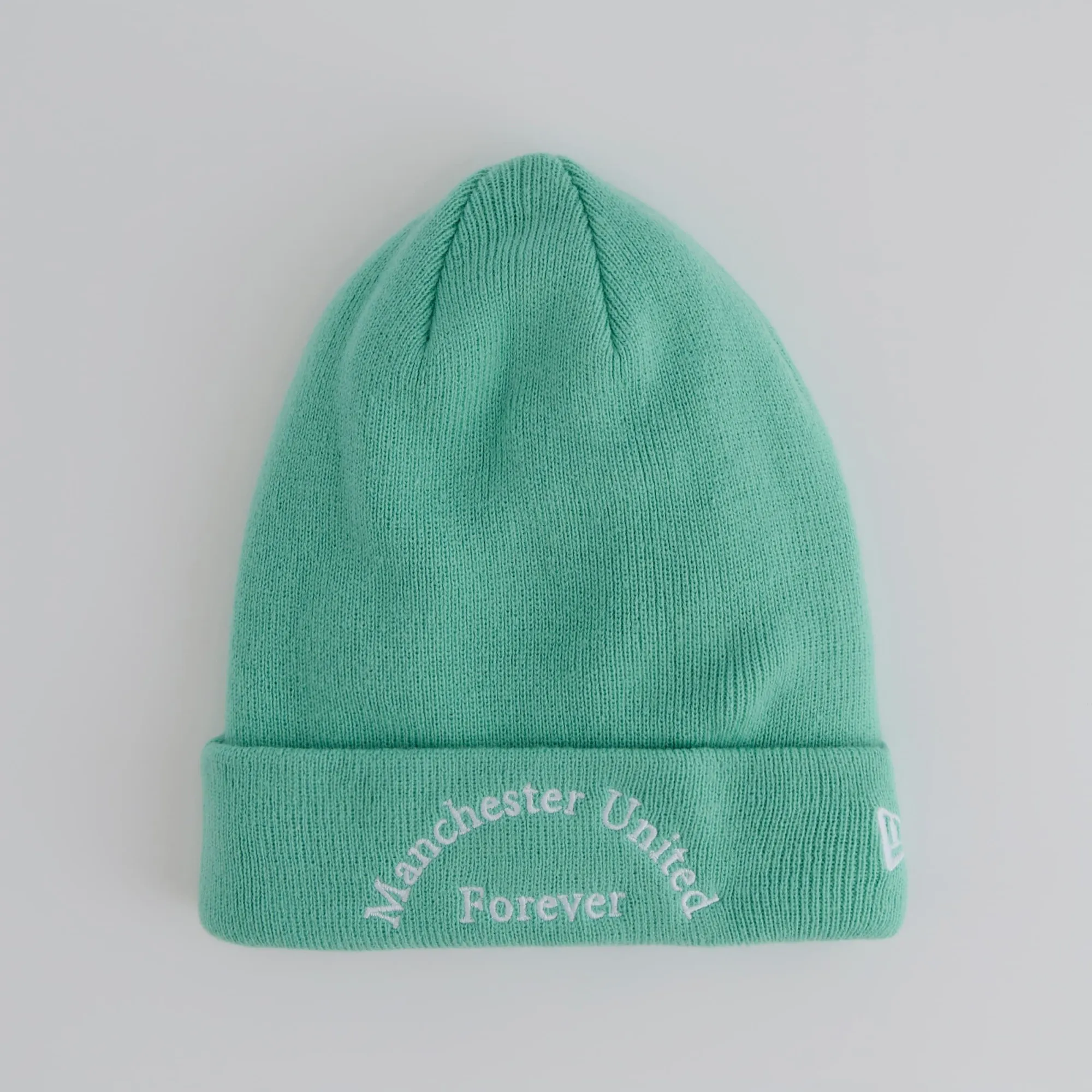 Manchester United x New Era Womens Wordmark Beanie Green