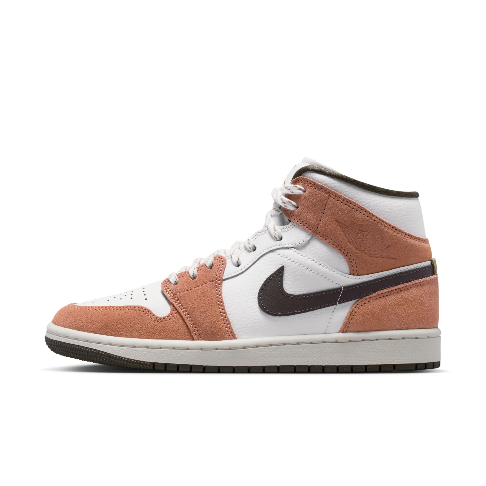 Nike Jordan Nike Air Jordan 1 Mid Women's Shoes - White